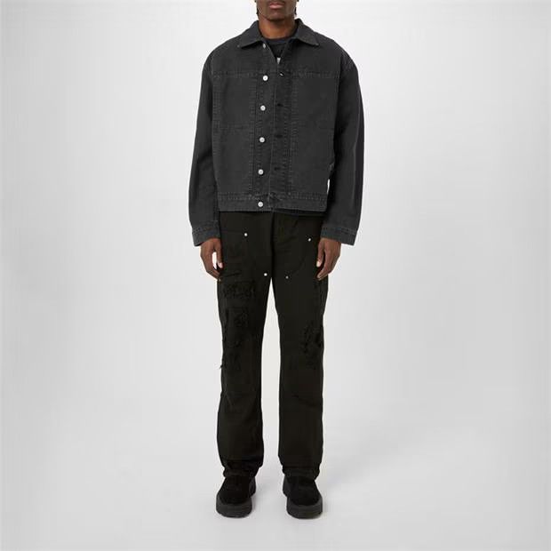1017 ALYX 9SM o1g2r1mq0824 Buckle Denim Jackets in Washed Black Size US M / EU 48-50 / 2 - 6 Thumbnail