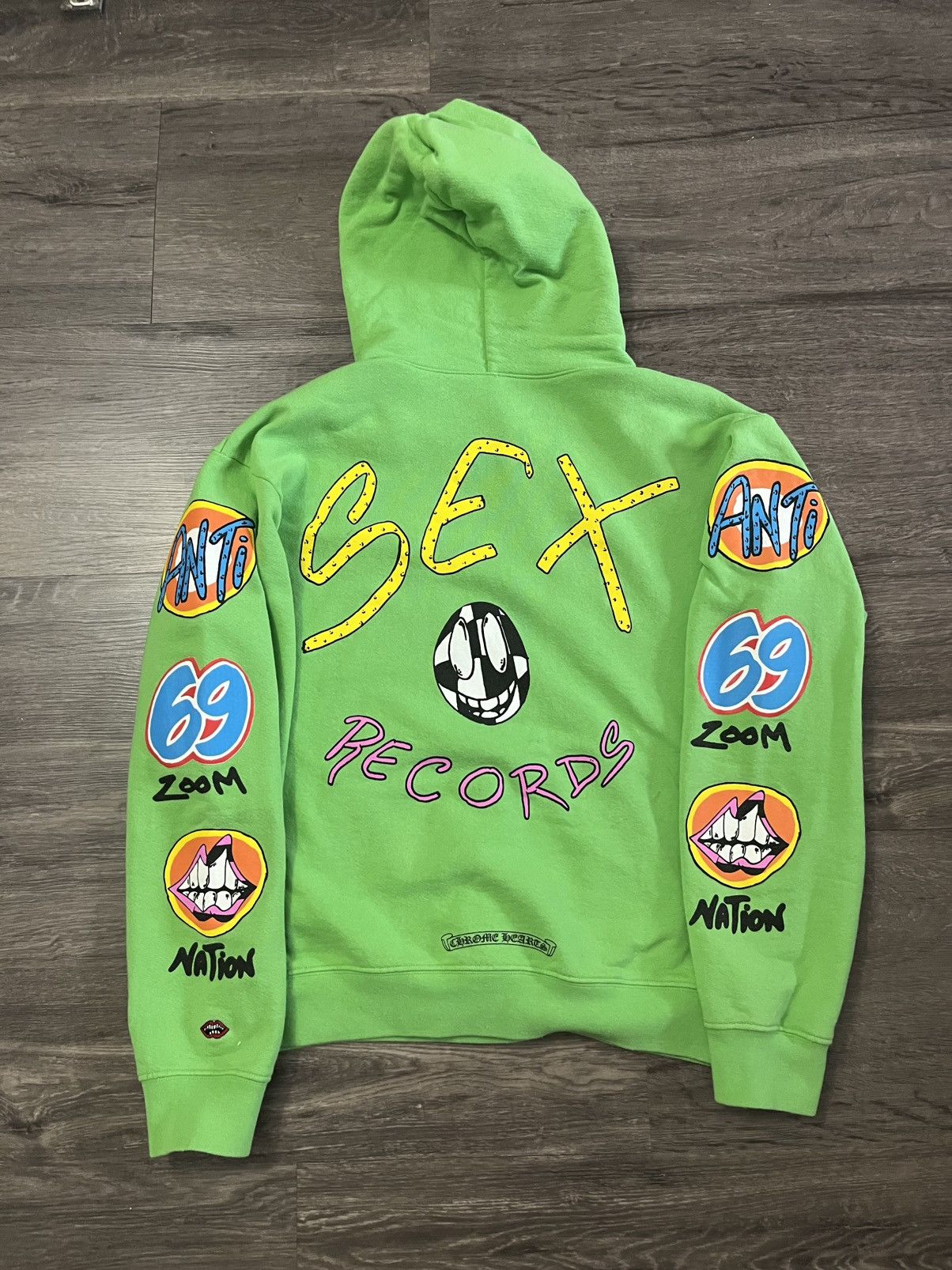 Chrome hearts Matty Boy Sex Records Hoodie