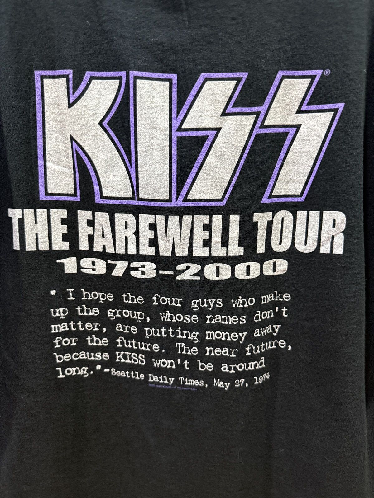 All Sport Vintage [ Kiss Farewell Tour 2000’s ] Size US L / EU 52-54 / 3 - 4 Thumbnail
