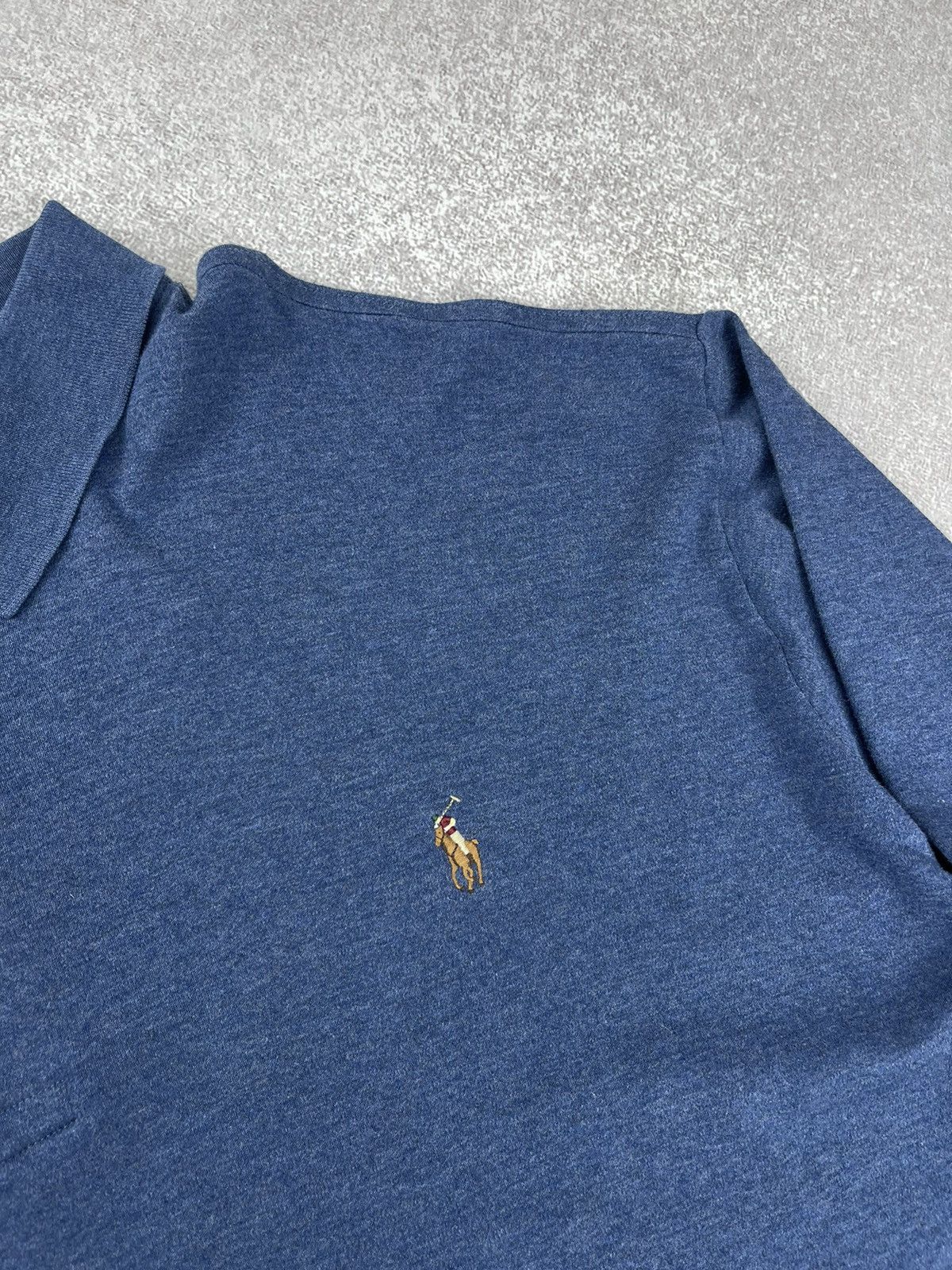 Polo Ralph Lauren Long Sleeve Rugby Blue Size Xxl