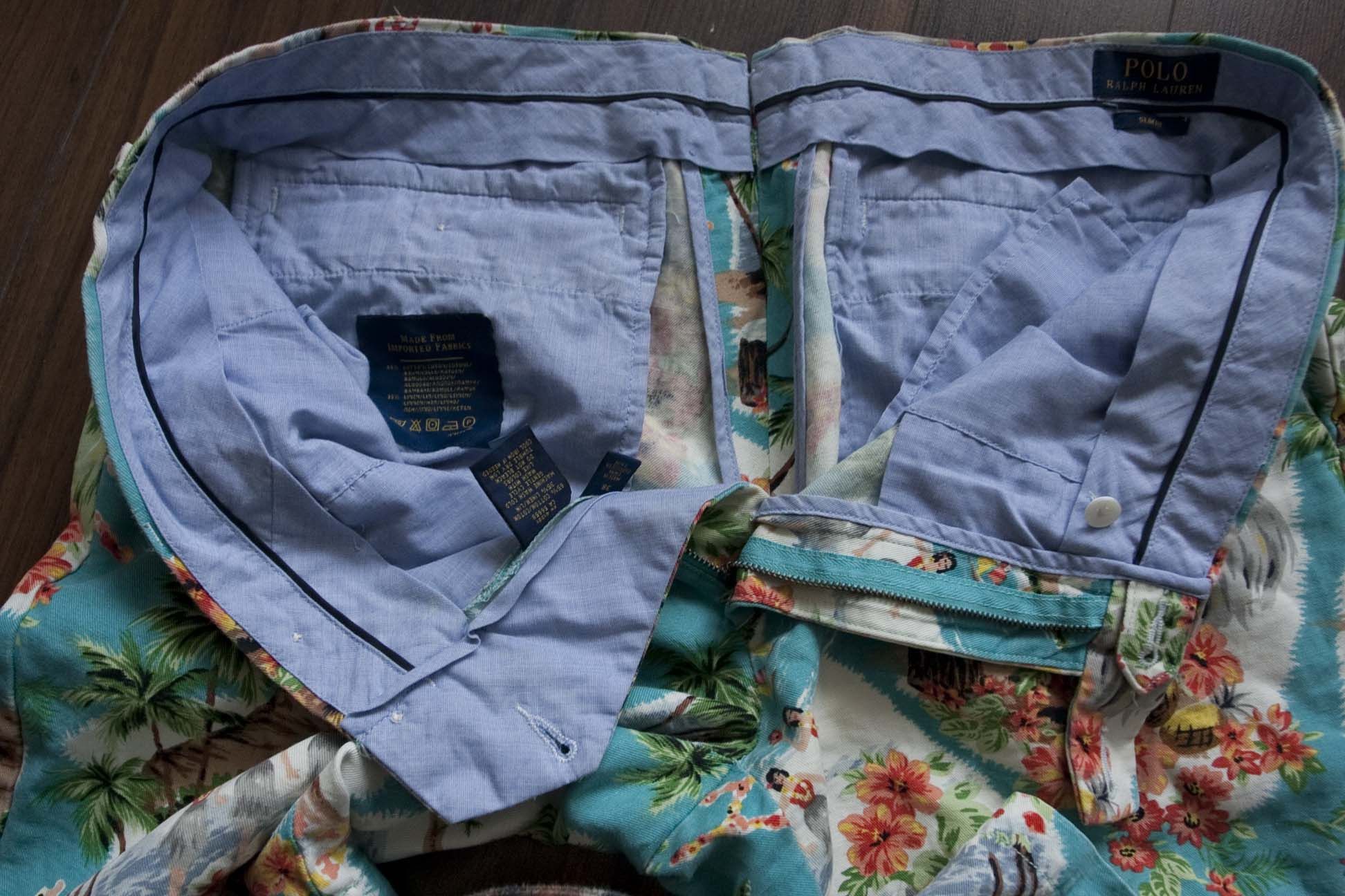 Ralph Lauren Ralph Lauren Shorts Cotton/ Linen Slim Size 38 Hawaii Floral Size US 38 / EU 54 - 5 Thumbnail
