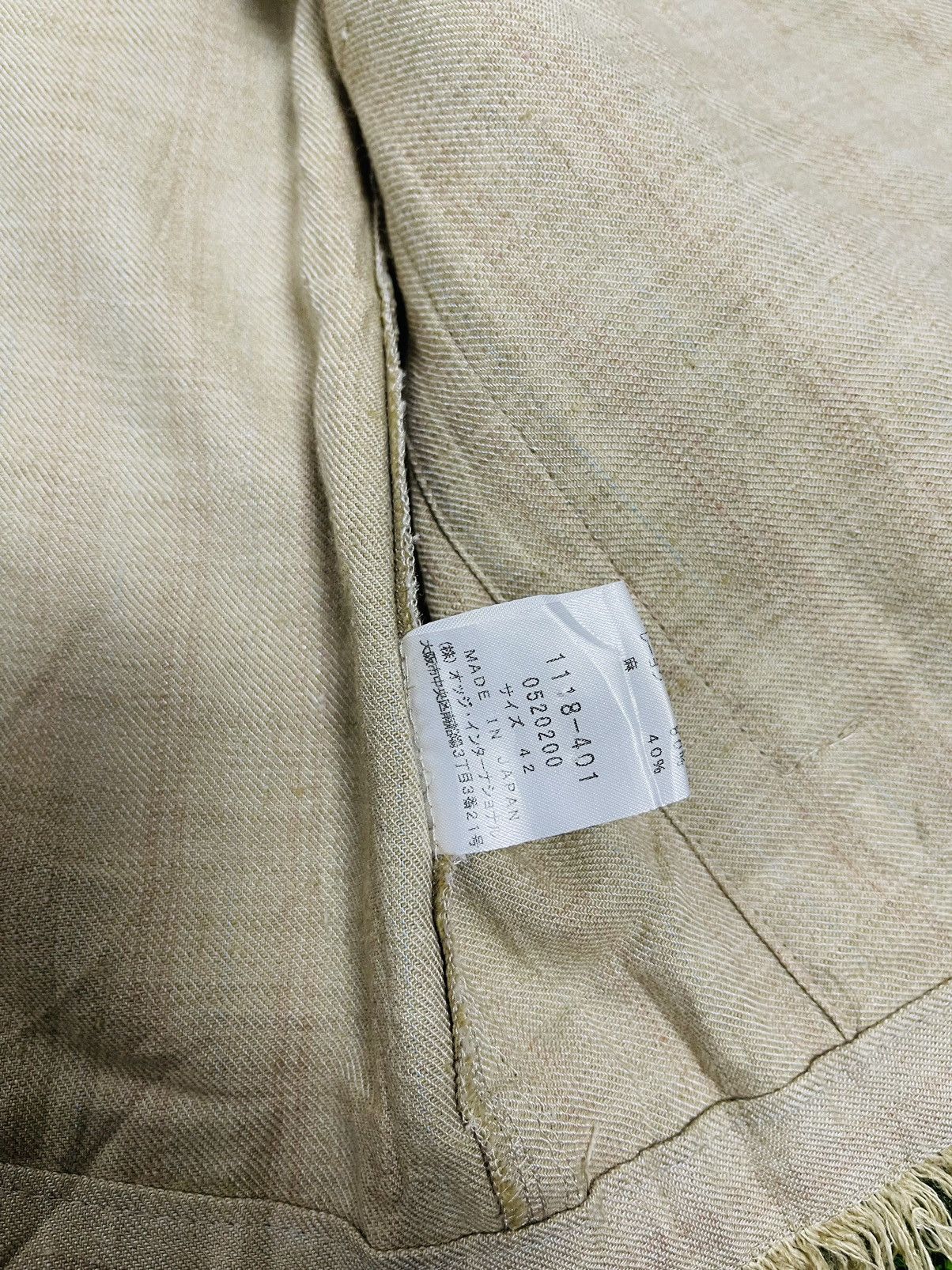 Japanese Brand Fresc Oggi Unbutton Jacket (22) Size US M / EU 48-50 / 2 - 9 Thumbnail