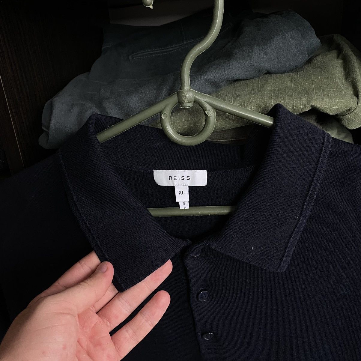 Reiss Luxury Reiss Basic oldmoney designer streetwear polo Size US XL / EU 56 / 4 - 4 Thumbnail
