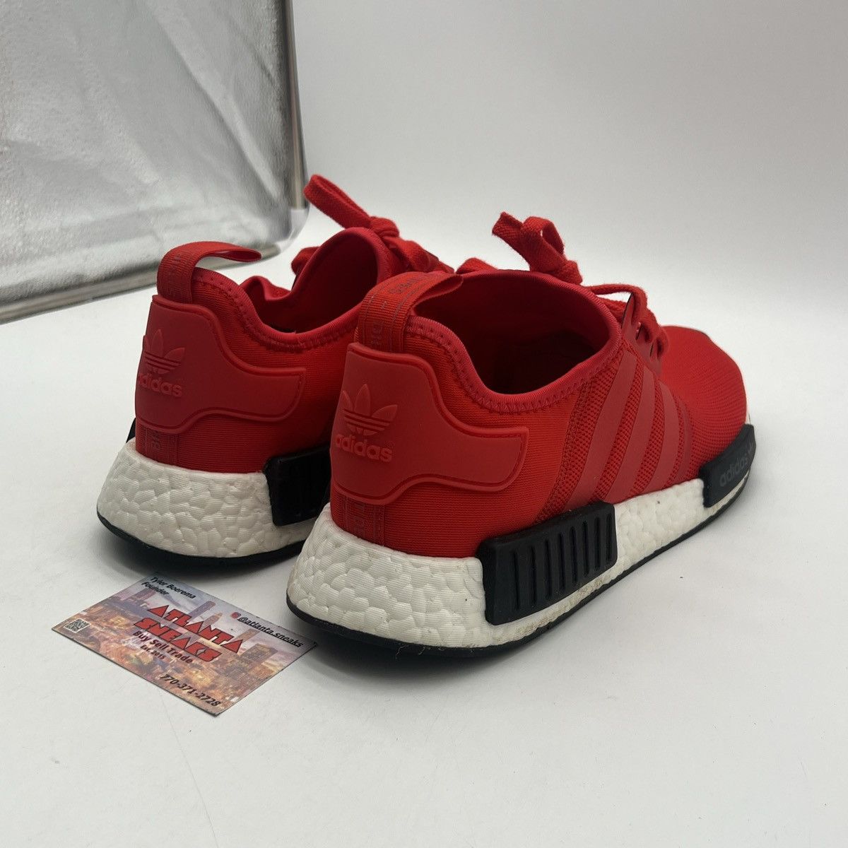 Adidas NMD R1 clear red Size US 12 / EU 45 - 5 Thumbnail