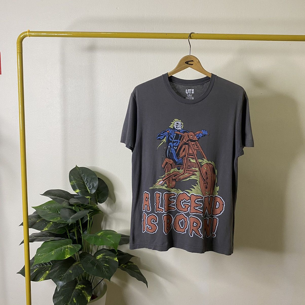 Japanese Brand × Marvel Comics × Vintage Uniqlo x Marvel The Ghost Rider A Legend Is Born Tee Size US M / EU 48-50 / 2 - 1 Thumbnail