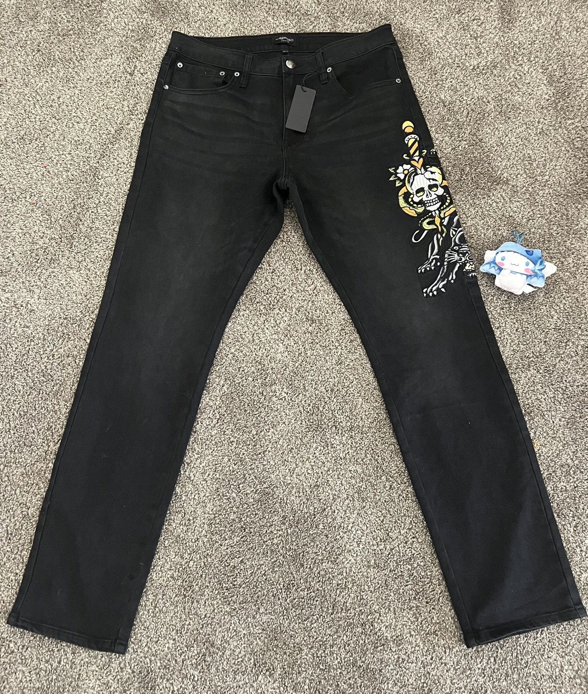 Ed Hardy × Vintage Ed Hardy Denim Size US 34 / EU 50 - 2 Thumbnail