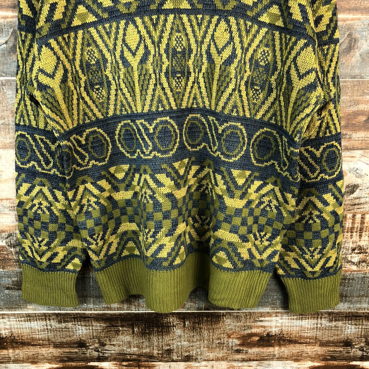 Homespun Knitwear DL Birs Eye View vintage Green Knitwear #C164 Size US M / EU 48-50 / 2 - 6 Thumbnail