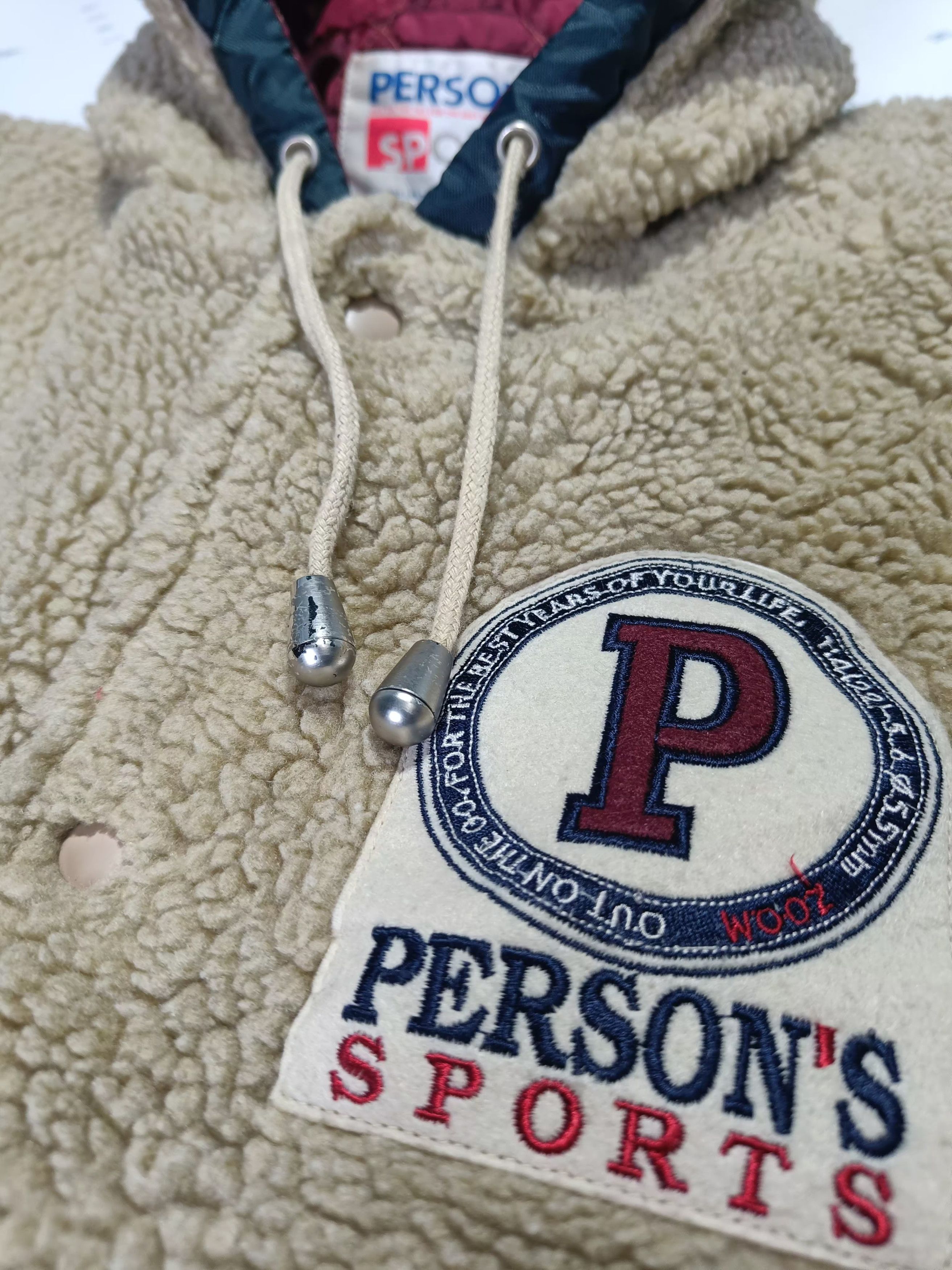 PERSON'S Vintage PERSON'S SPORTS Big Logo Back SPELL Out Jacket Size US M / EU 48-50 / 2 - 11 Thumbnail