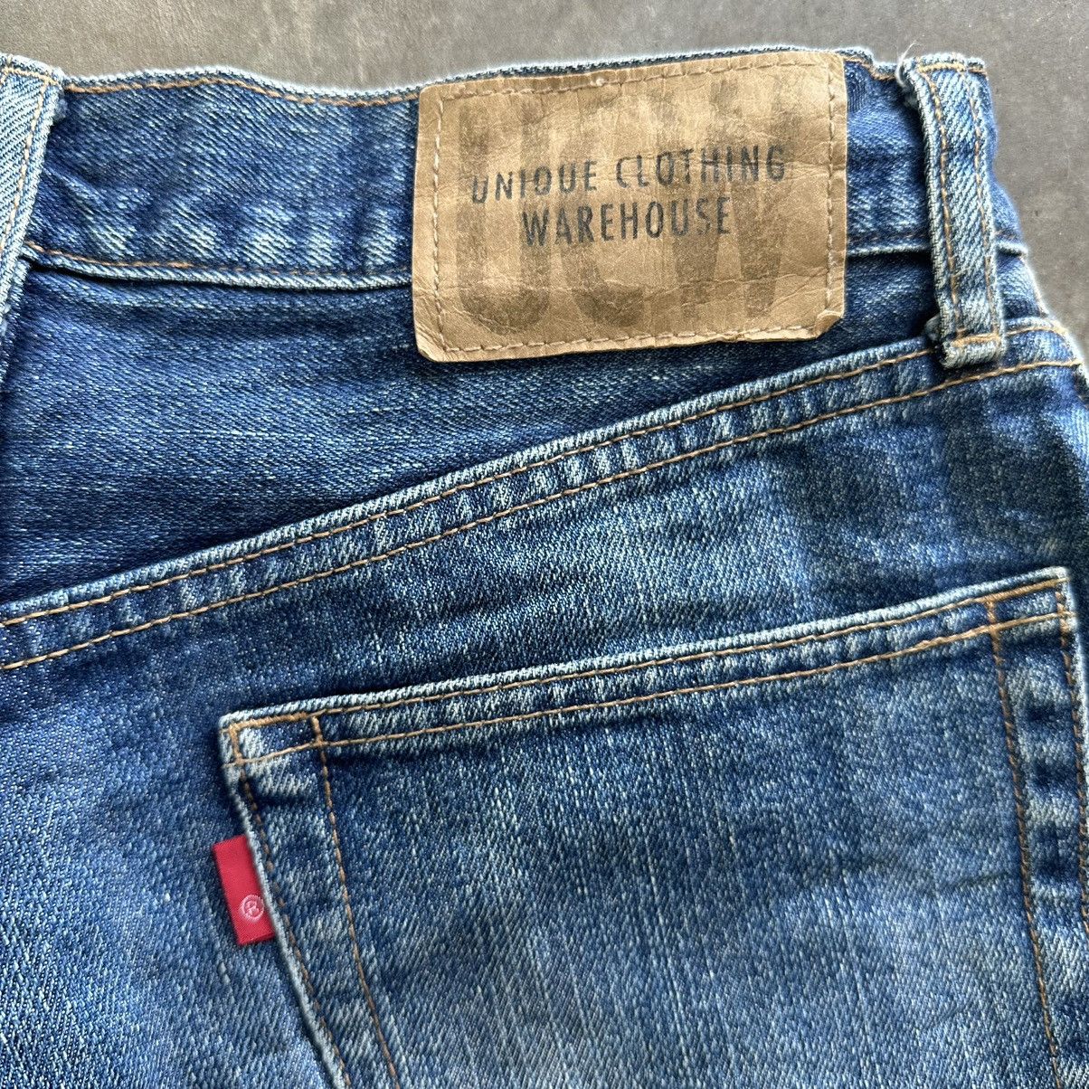 Japanese Brand Vintage Japanese Distressed Faded Denim Jean Pant W29 Size US 29 - 12 Thumbnail