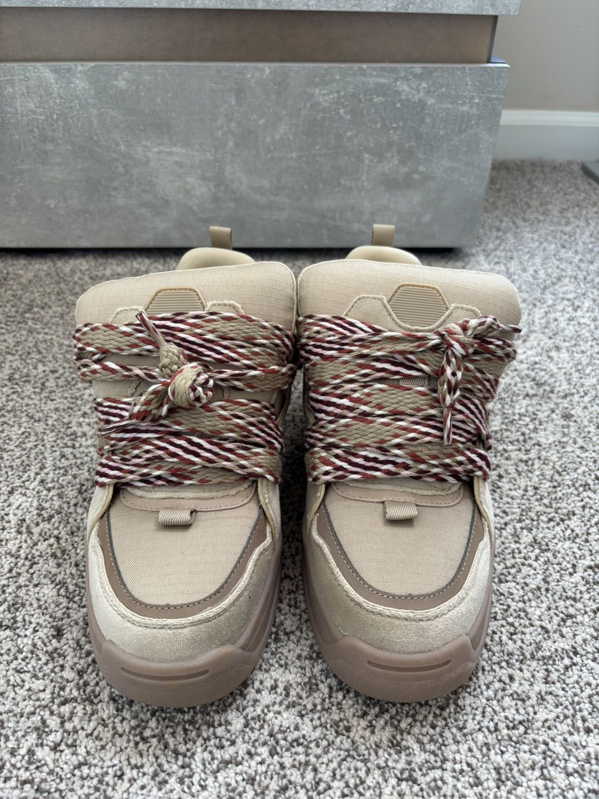 Zara Zara Men's Cream and Tan Trainers Size US 10 / EU 43 - 3 Thumbnail