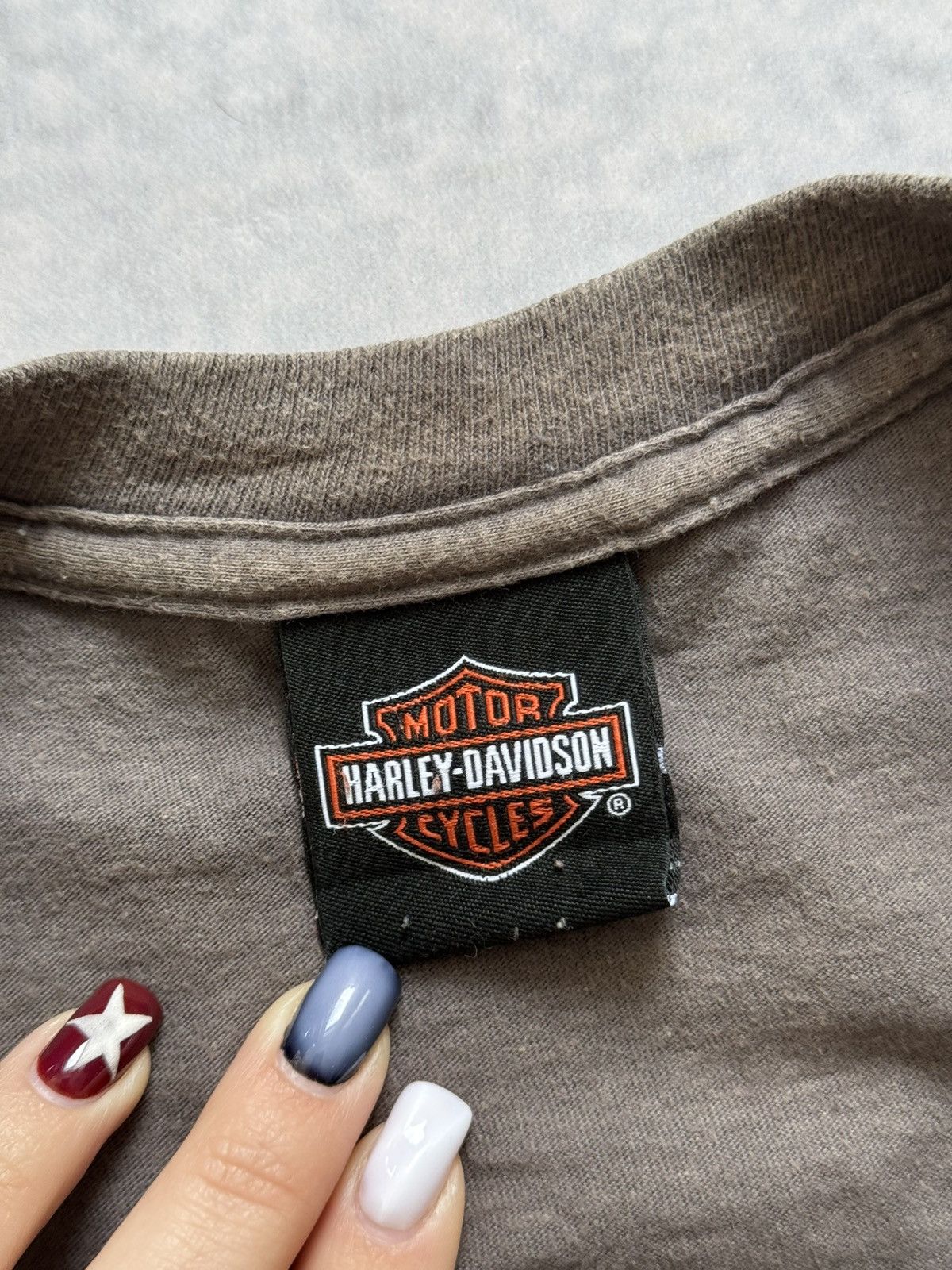 Harley Davidson × Vintage Vintage awesome Racing tee Harley Davidson Ride All Night Size US XXL / EU 58 / 5 - 5 Thumbnail
