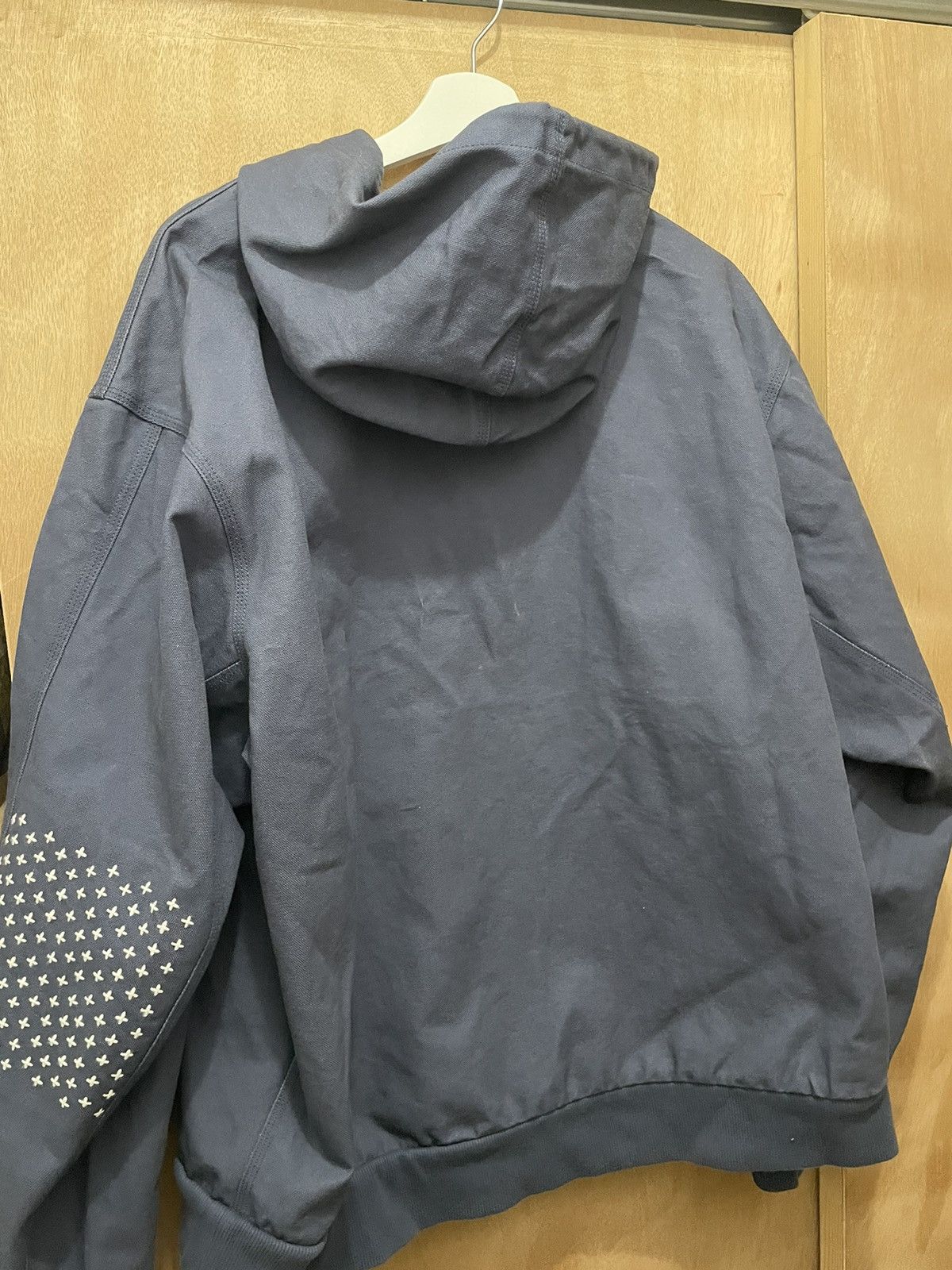 Nike Nike Life Men’s large Full-Zip Unlined Canvas Jacket Navy Size US L / EU 52-54 / 3 - 11 Thumbnail