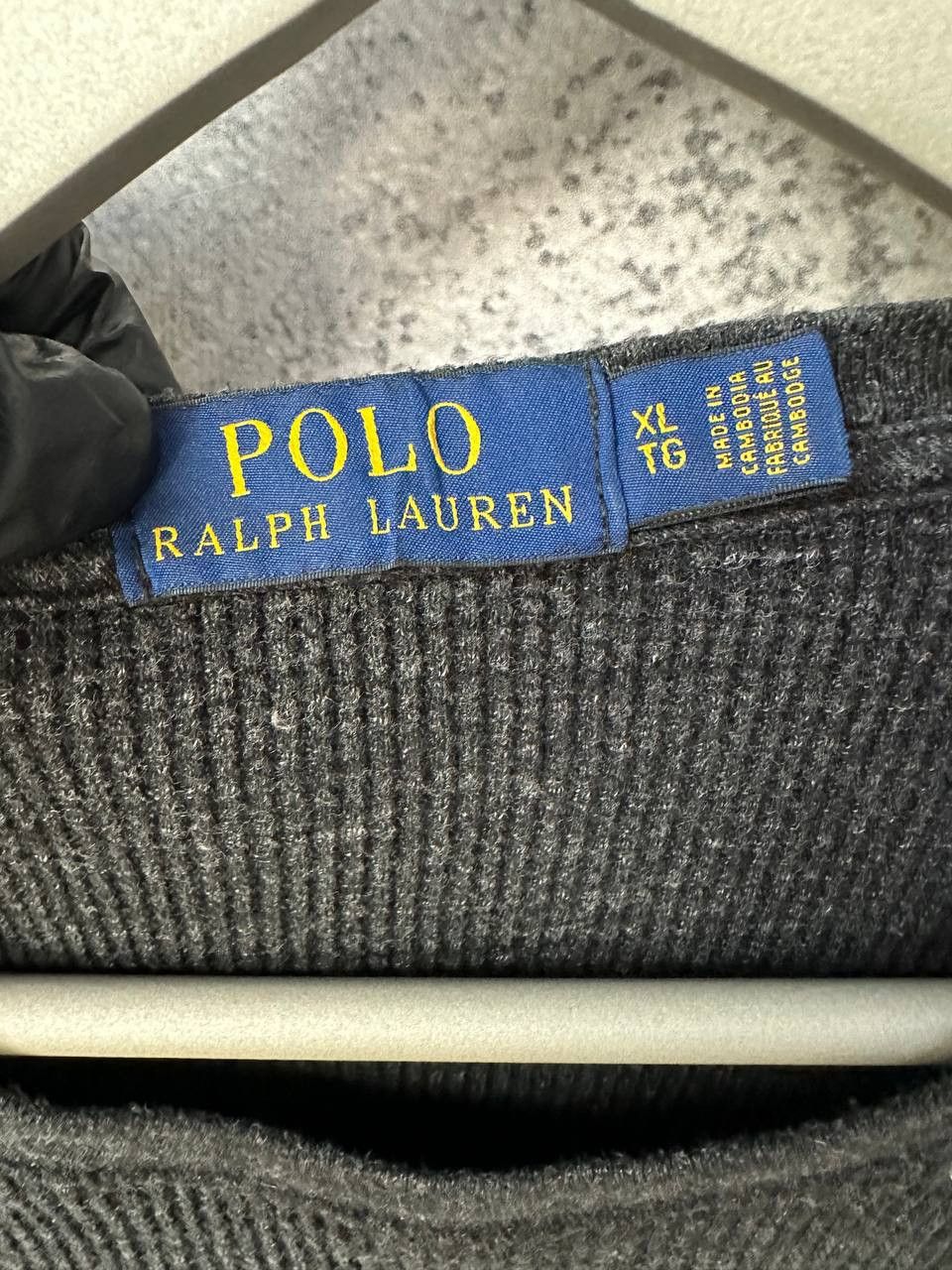 Polo Ralph Lauren × Ralph Lauren Polo Ralph Lauren Waffle Sweater Crew Neck Sweatshirt Size US XL / EU 56 / 4 - 10 Thumbnail