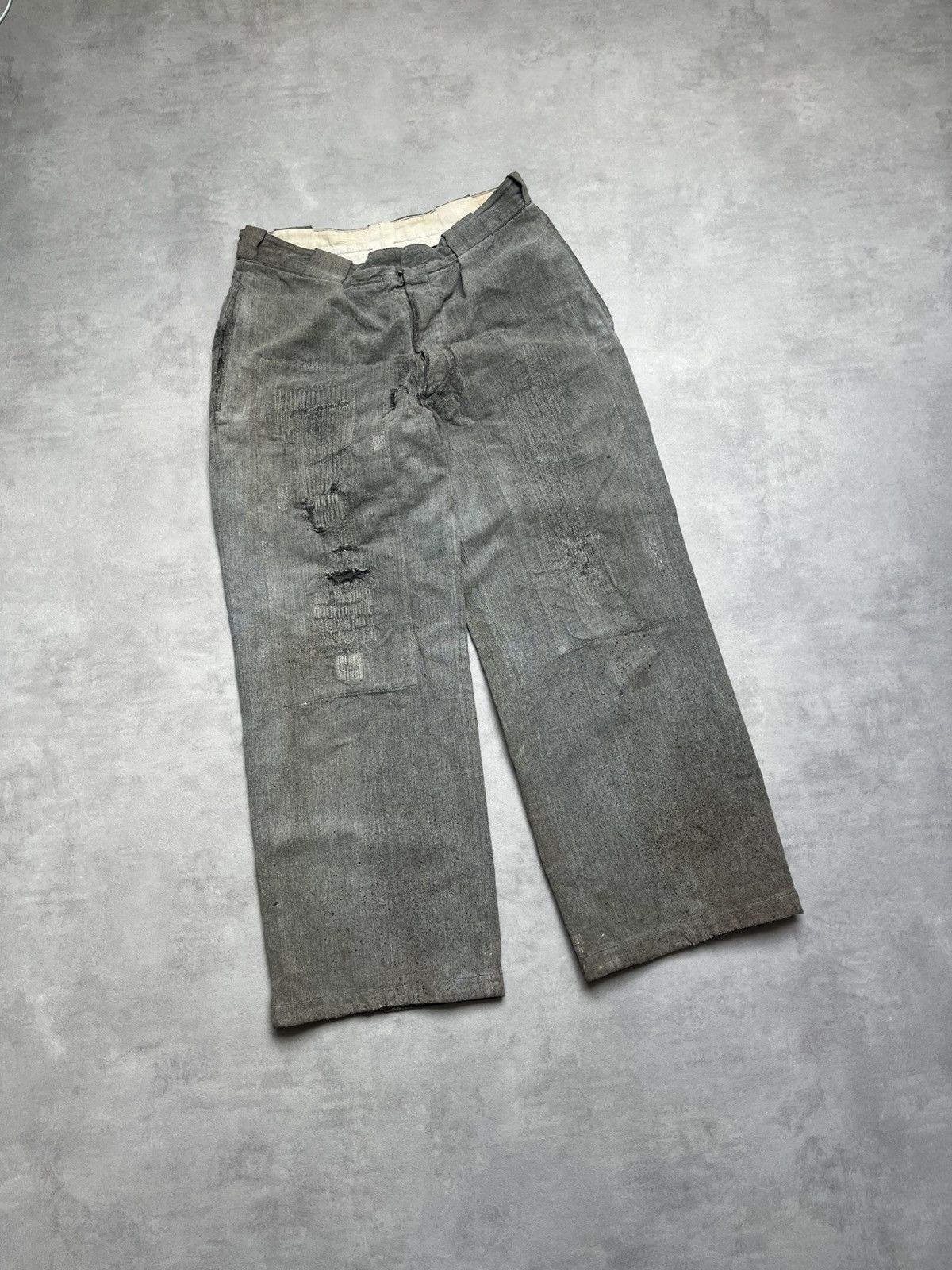 Vintage Rare true vintage 1930’s french workwear trouser Size US 30 / EU 46 - 2 Thumbnail