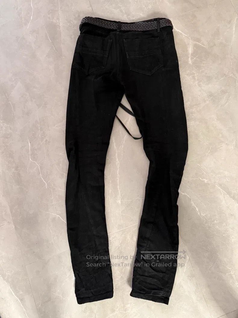 Julius Julius size:1 Three-dimensional Spiral Cut Distressed Pant Size US 26 / EU 42 - 2 Thumbnail