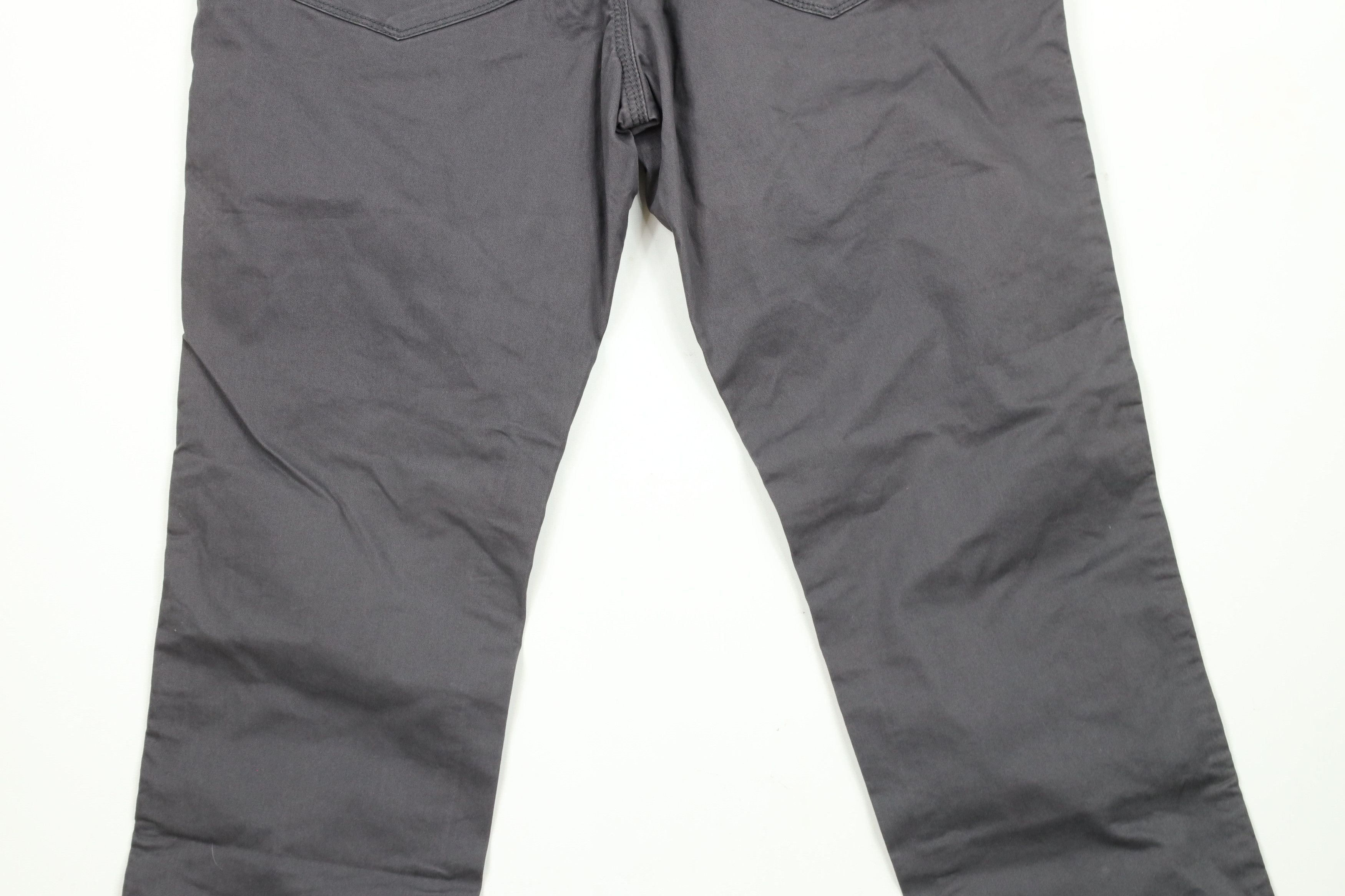 Tommy Hilfiger × Vintage New Tommy Hilfiger Stretch Straight Leg Pants Asphalt Gray Size US 32 / EU 48 - 10 Thumbnail