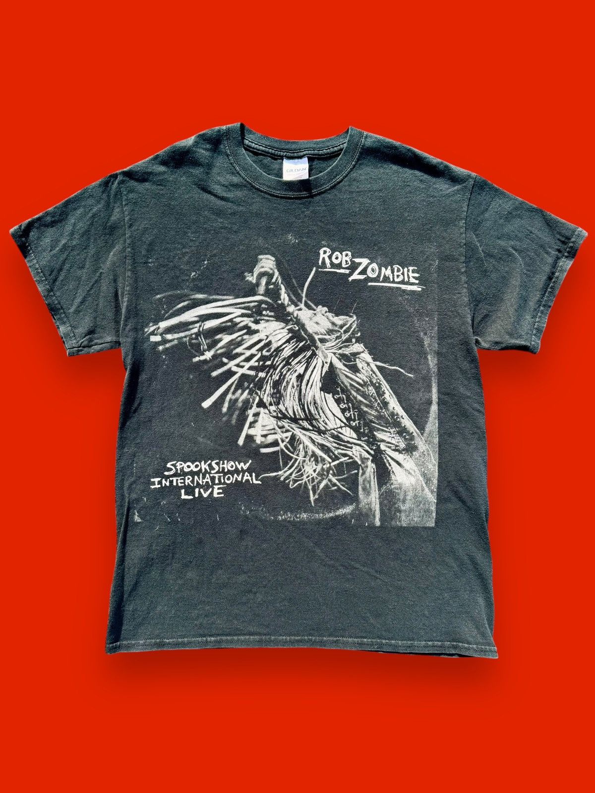 Band Tees × Vintage Vintage 2015 Rob Zombie Goth Horror Rock Band Tour T-Shirt Size US M / EU 48-50 / 2 - 1 Thumbnail