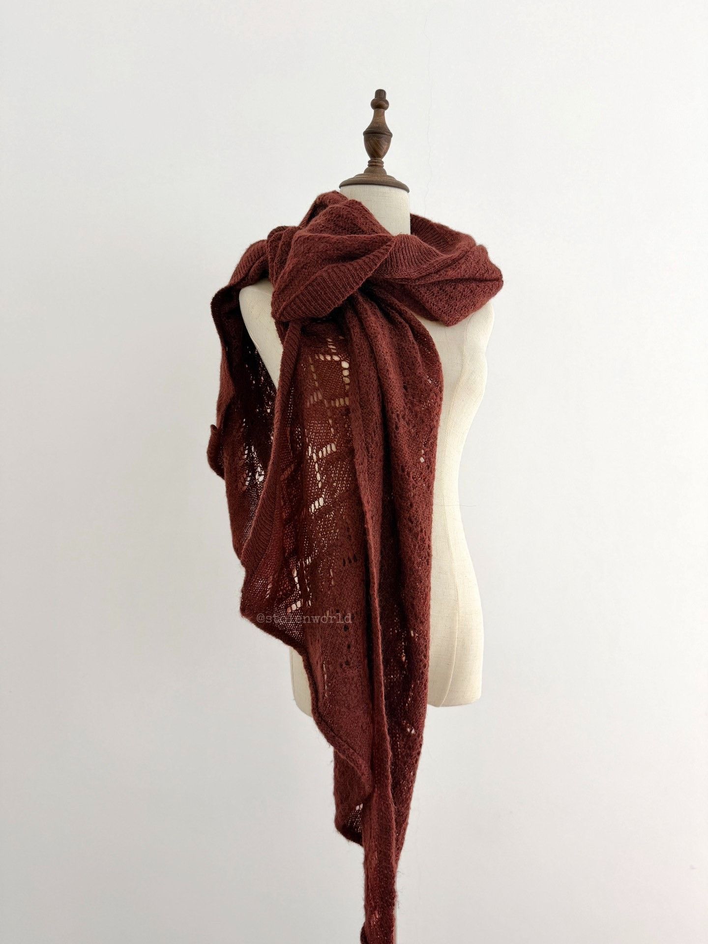 Yohji Yamamoto Yohji Yamamoto Deformable Knit Shawl Size US M / EU 48-50 / 2 - 1 Thumbnail