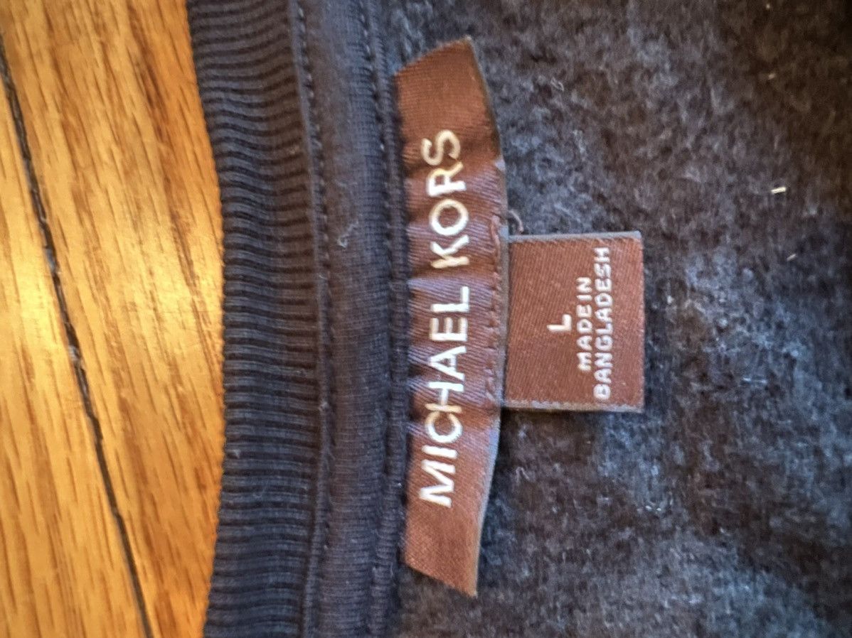 Michael Kors Michael Kors Black Crewneck Size US L / EU 52-54 / 3 - 4 Thumbnail