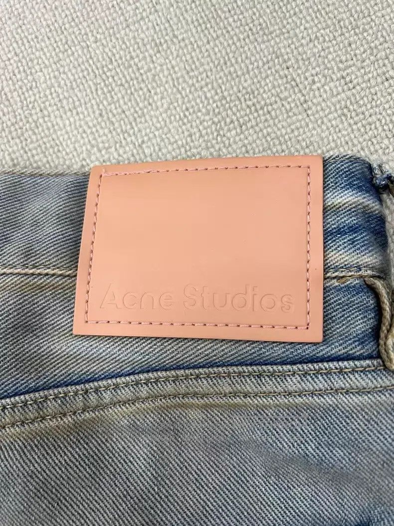 Acne Studios Acne Studios Logo Patch Loose Low-Rise Jeans Size US 28 / EU 44 - 3 Thumbnail