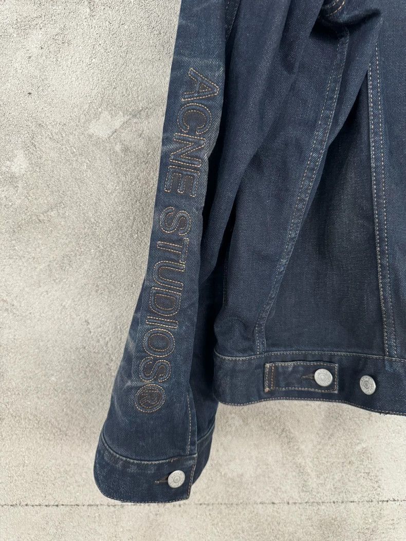 Acne Studios Acne Studios 24 FW Patchwork Collar Ripple Washed Denim Ja Size US L / EU 52-54 / 3 - 5 Thumbnail