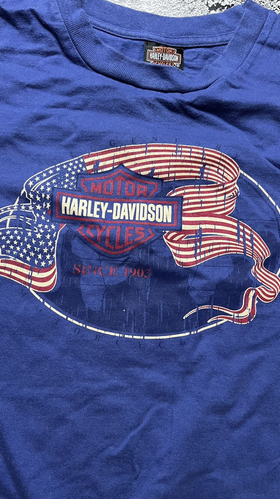 Harley Davidson Harley davidson Orlando vintage made in usa tee Size US L / EU 52-54 / 3 - 4 Thumbnail