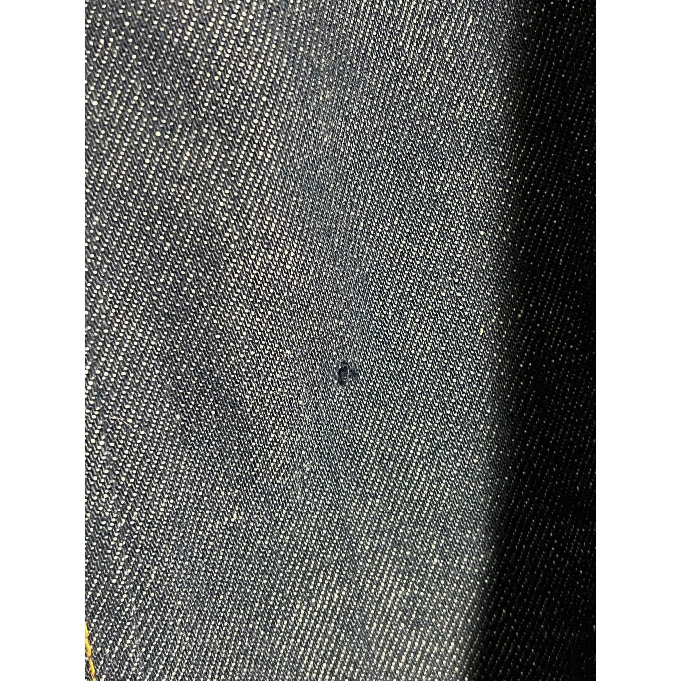 Vtg Men’s 70s Lee Blue Denim Suit Jacket Blazer Western Disc