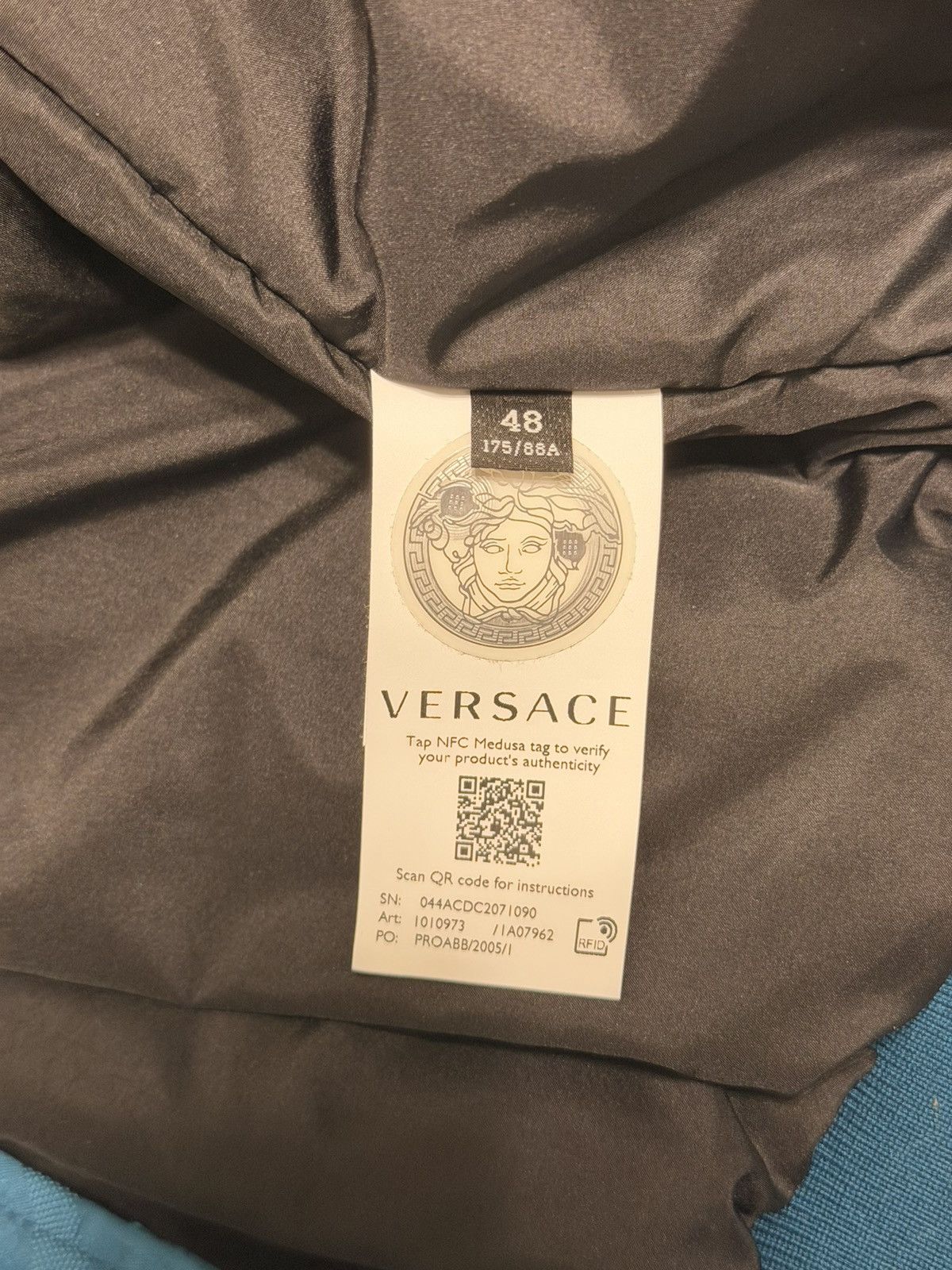 Versace Versace Barocco Bomber Jacket Size US M / EU 48-50 / 2 - 4 Thumbnail