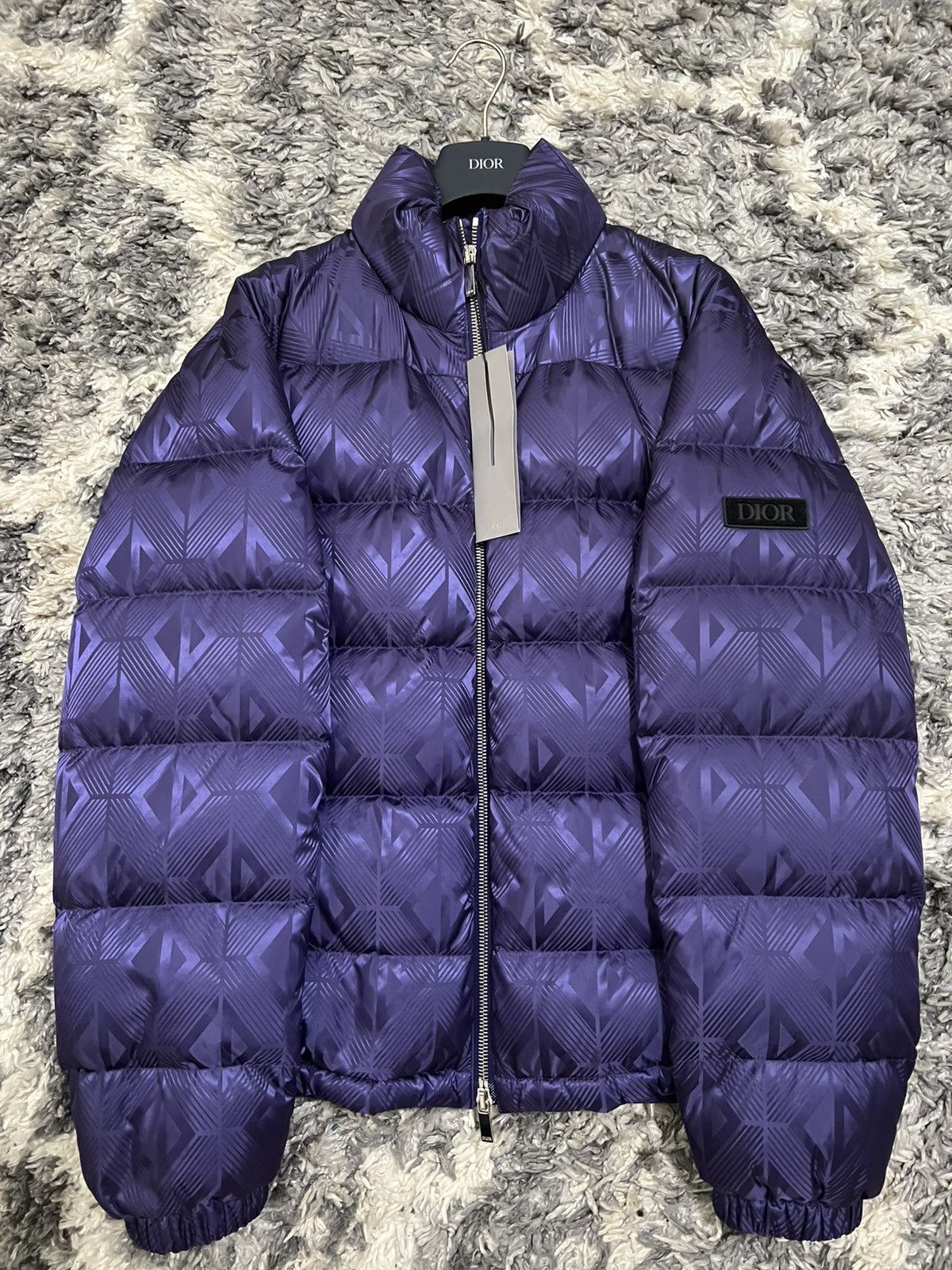Dior o1bcso1str1224 Capsule Down Jacket in Purple | Grailed