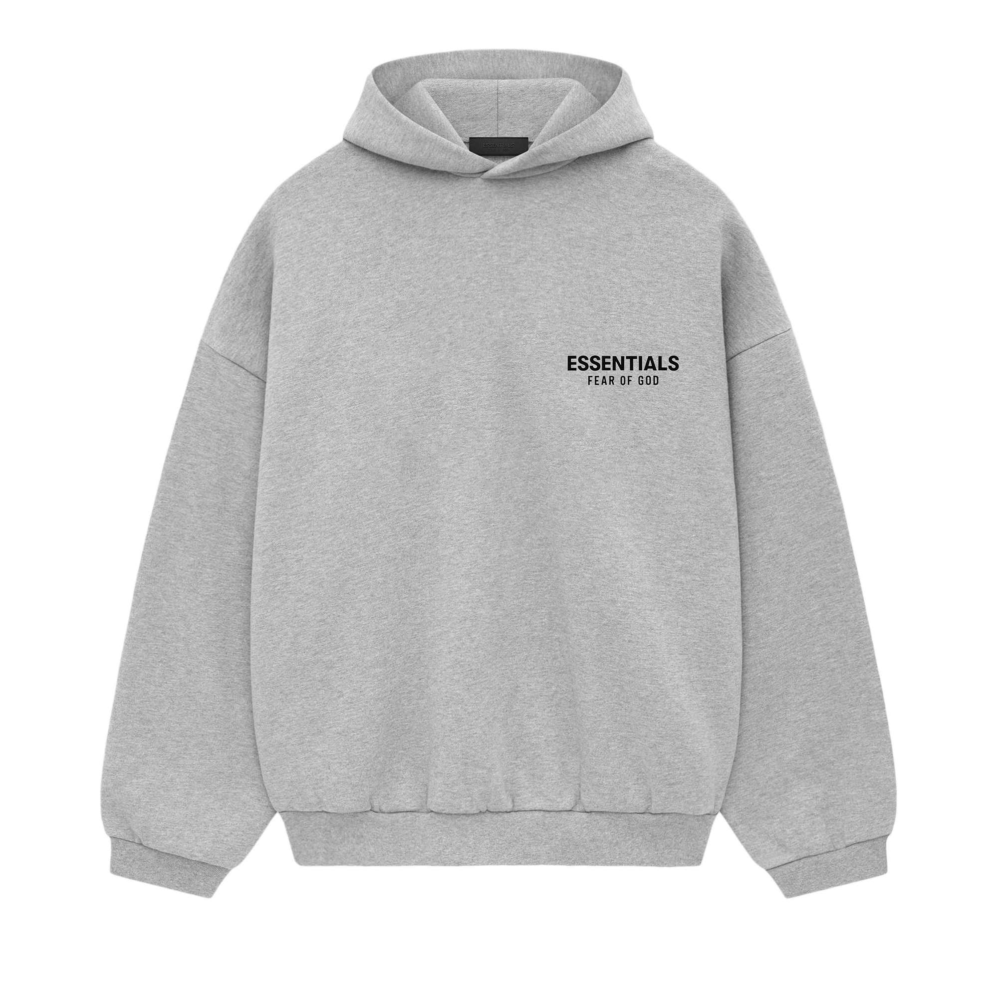 Essentials × Fear of God Fear of God Essentials Fleece Hoodie II Light ...