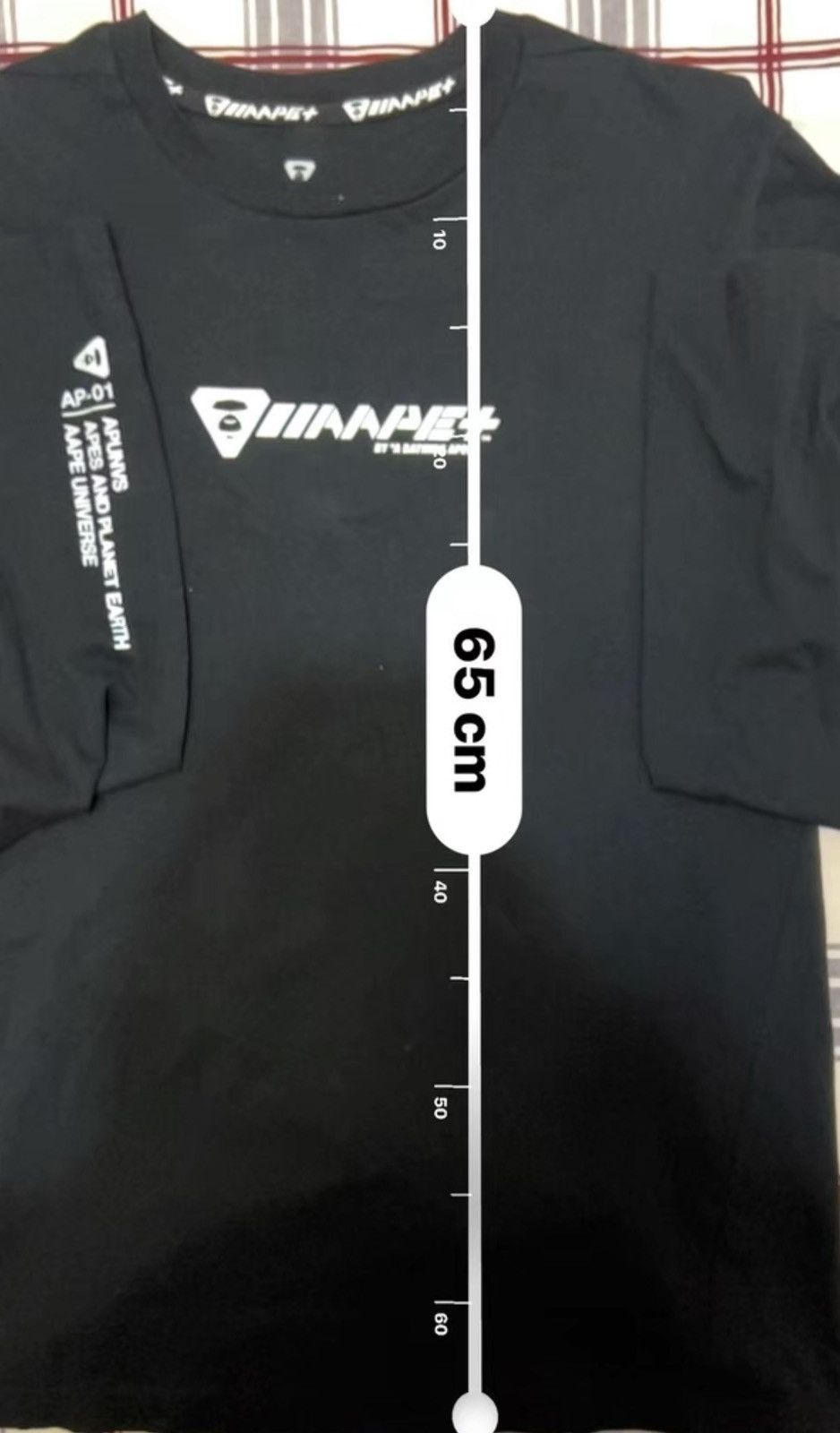 Bape AAPE OG Nigo era, latest black long sleeve sportswear Size US S / EU 44-46 / 1 - 6 Thumbnail