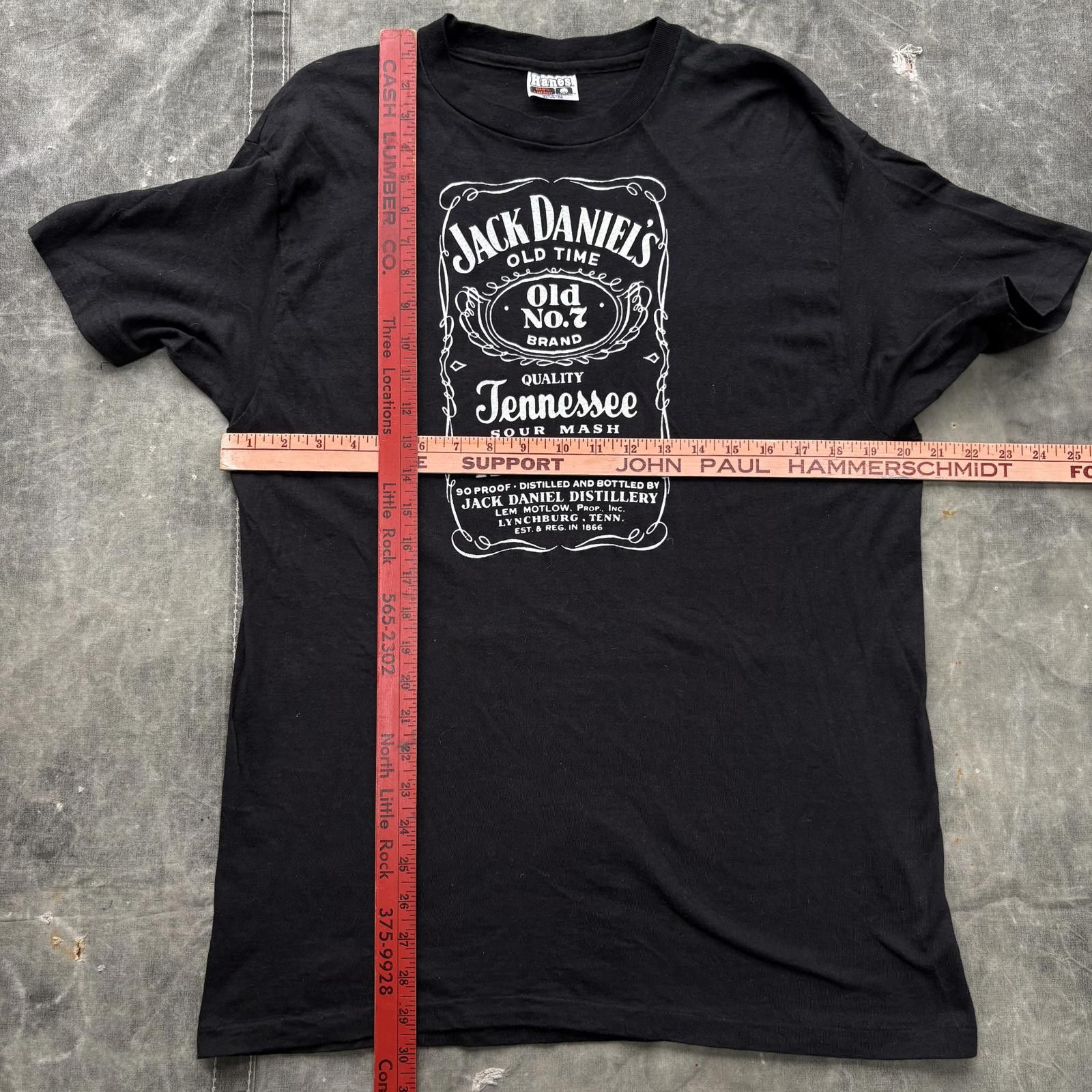 Vintage Vintage 70s Deadstock Jack Daniel’s Whiskey Alcohol Shirt Size US XL / EU 56 / 4 - 4 Thumbnail