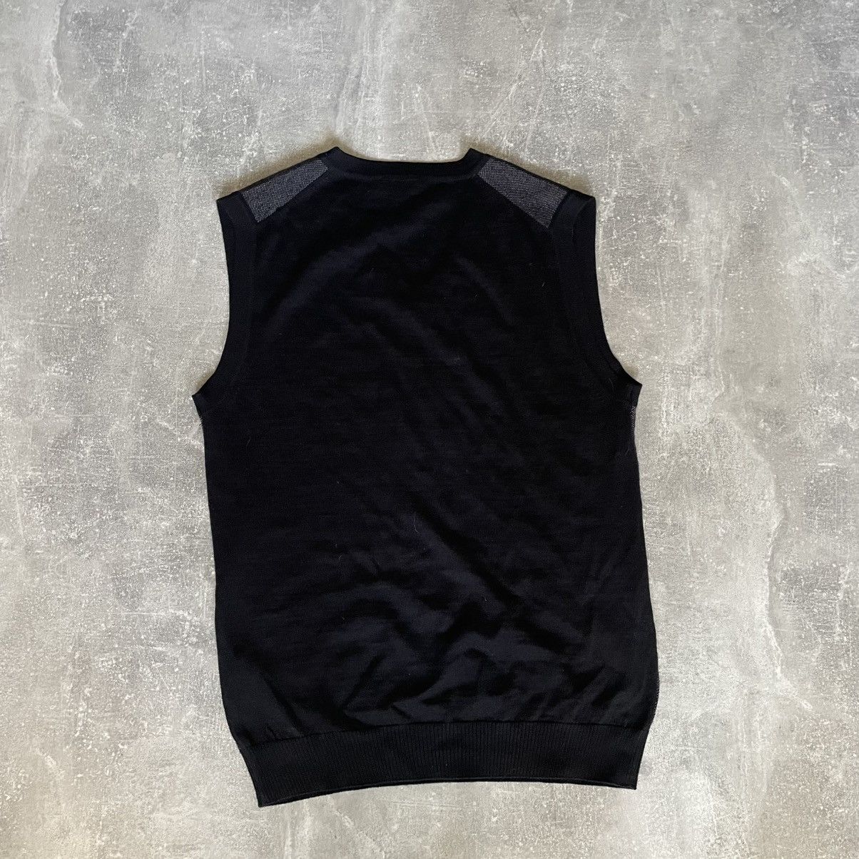 Zilli ZILLI POLO SWEATER VINTAGE VEST KNIT CARDIGAN WOOL old Size US L / EU 52-54 / 3 - 6 Thumbnail