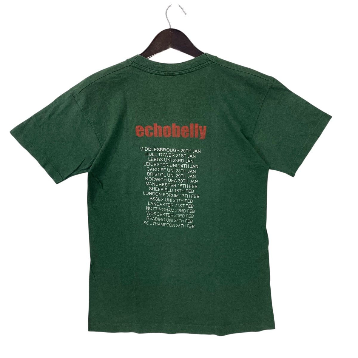 Band Tees 💥VINTAGE ECHOBELLY britpop band tour UK tee shirt Size US S / EU 44-46 / 1 - 1 Thumbnail