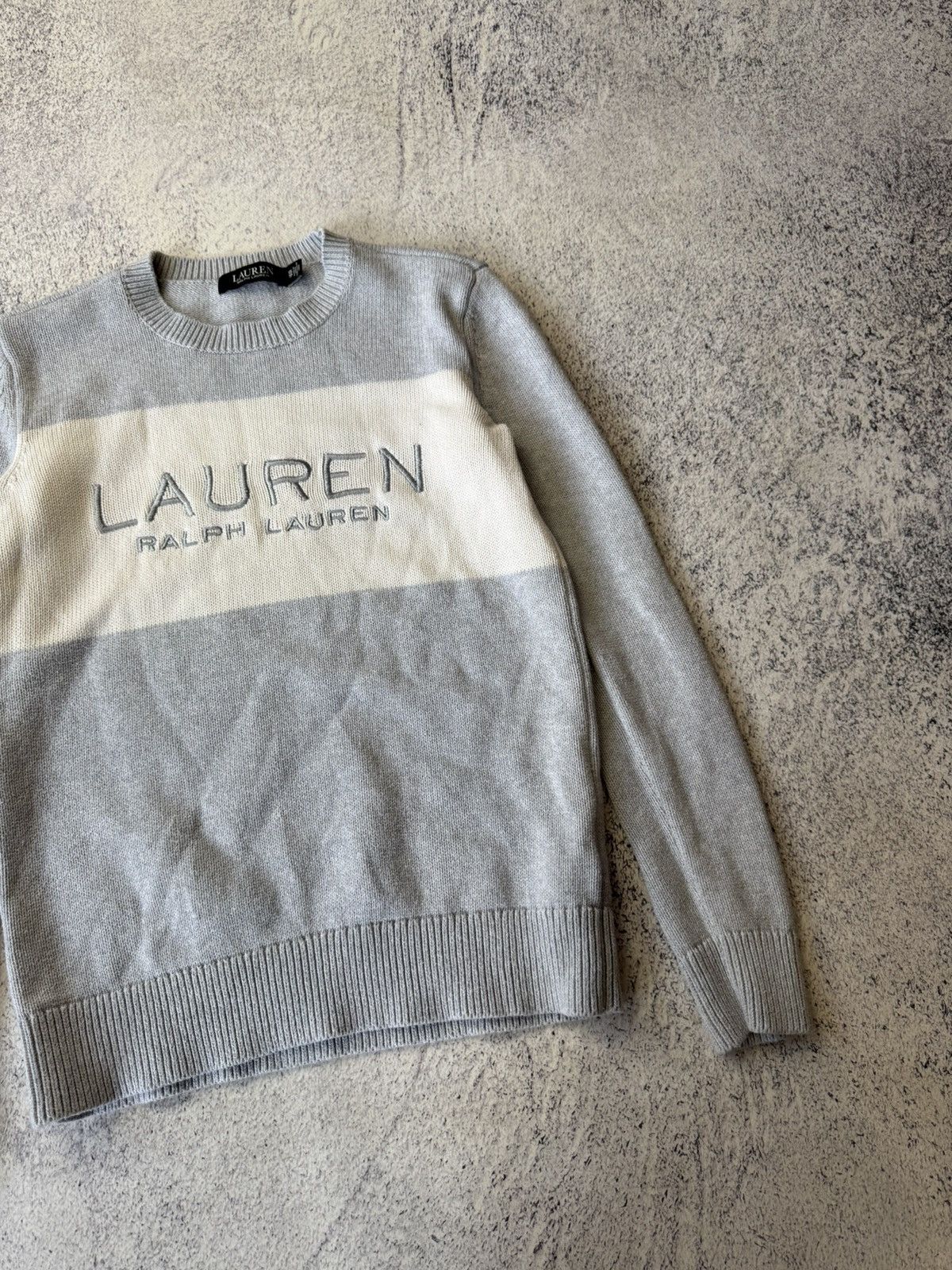 Polo Ralph Lauren Vintage Women’s Polo Ralph Lauren Sweater Big Logo Y2K Size XS / US 0-2 / IT 36-38 - 7 Thumbnail
