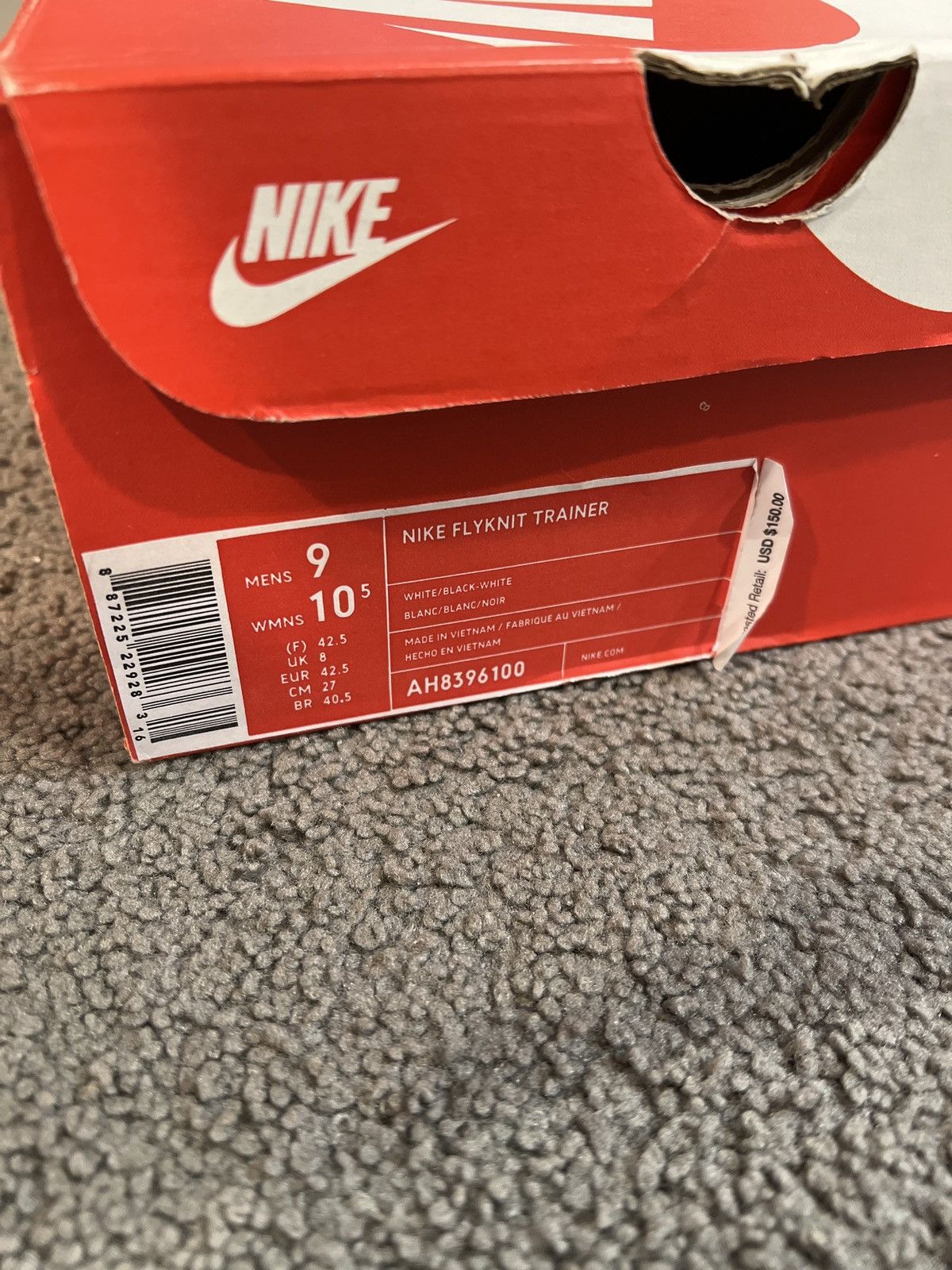 Nike Nike Flyknit Trainer White 2012 Size 9 Kanye West Yeknit Size US 9 / EU 42 - 7 Thumbnail