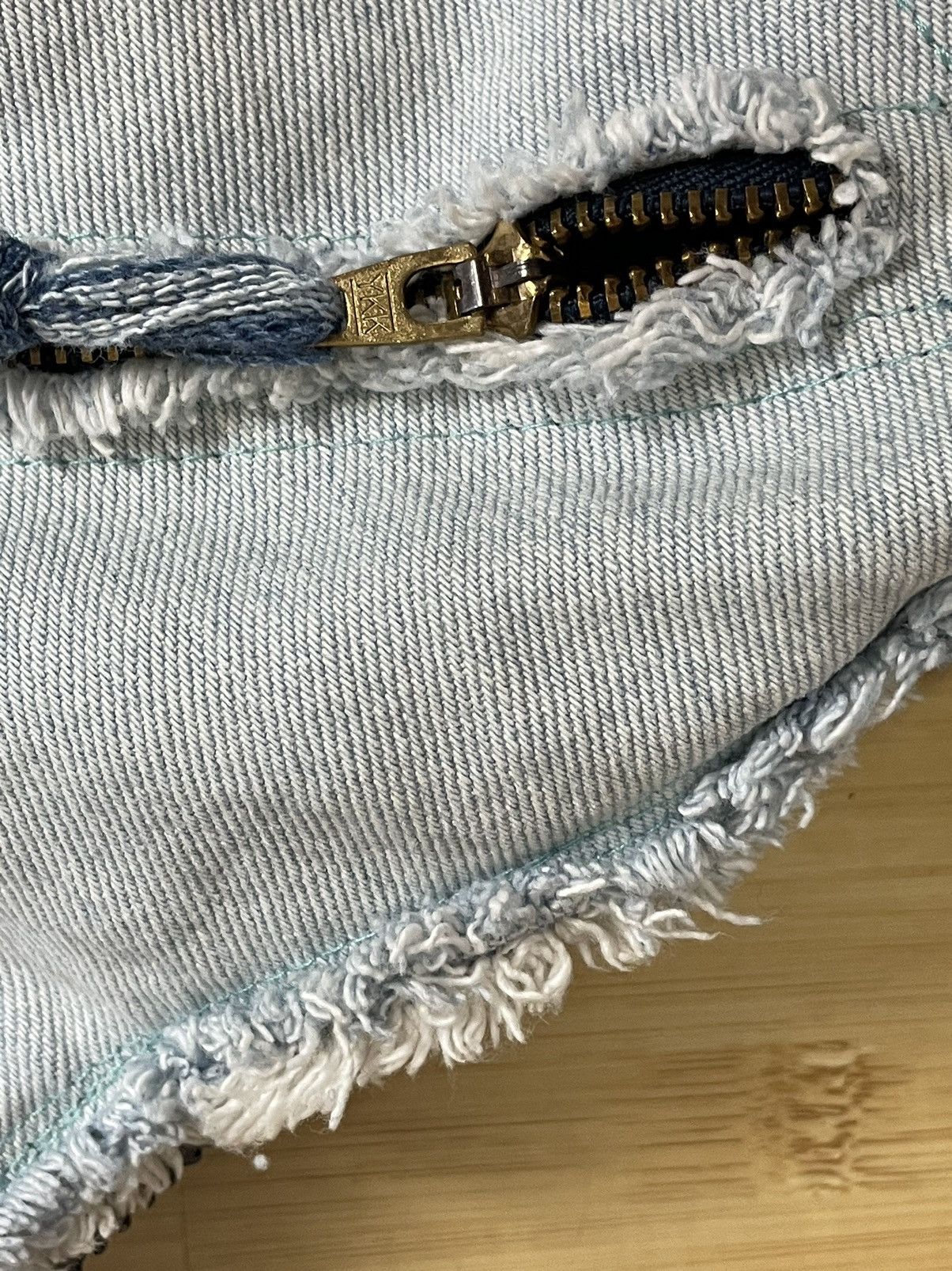 Japanese Brand × Vintage Vntg Japan Handmade Crossbody Denim Jeans Bag Y2k Size ONE SIZE - 16 Thumbnail