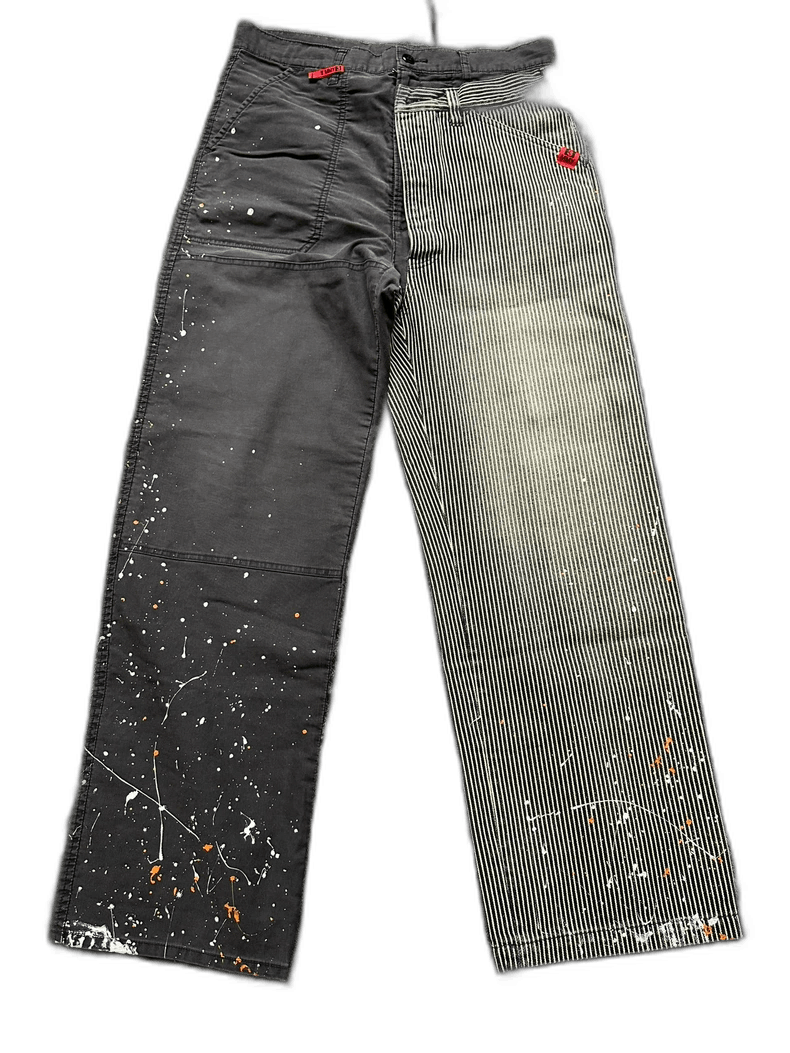 Maison MIHARA YASUHIRO Maison MIHARA YASUHIRO Wide Leg Denim Pants Size US 44 / EU 60 - 1 Thumbnail