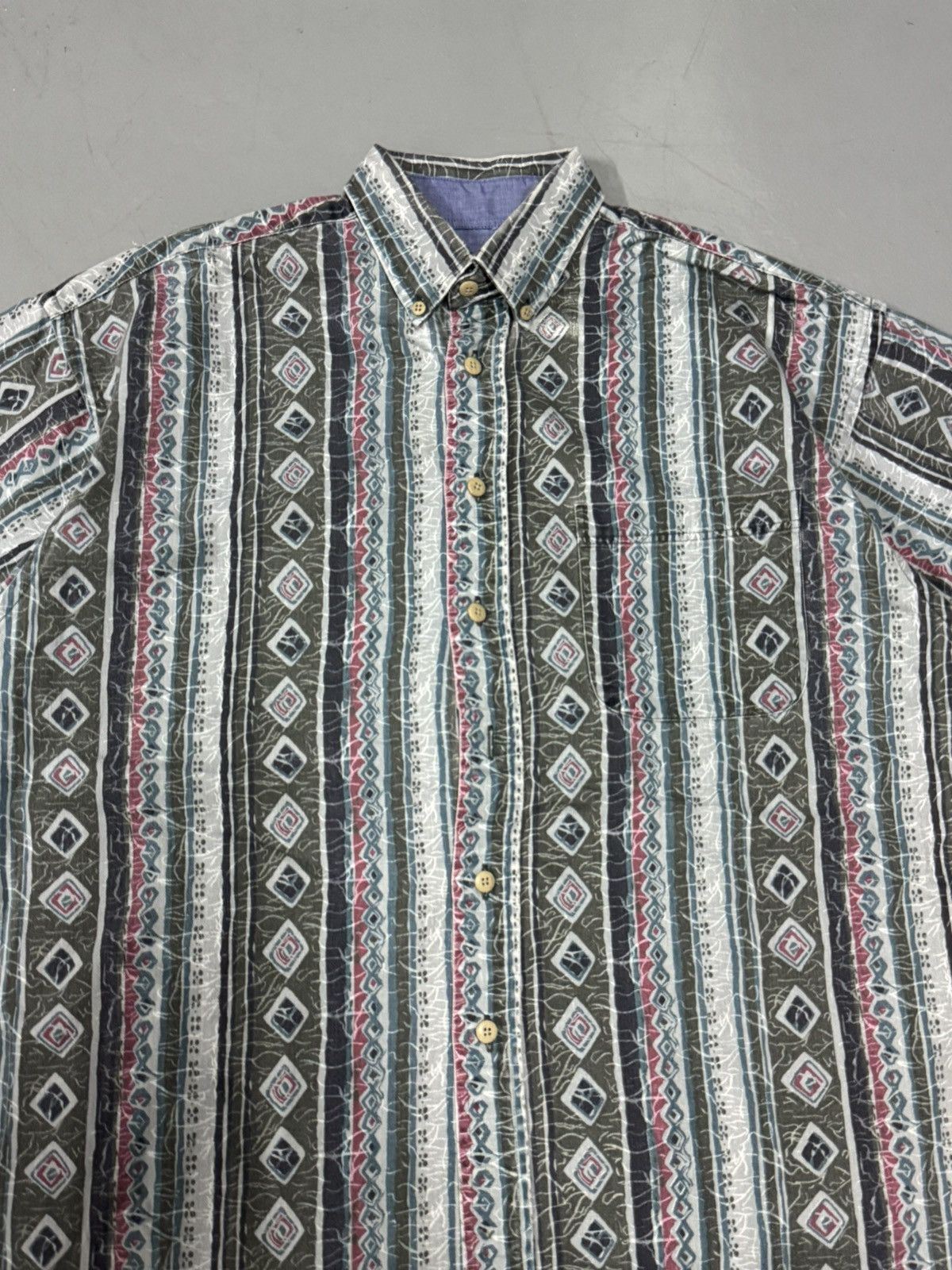 Haggar Navajo design shirt button up Size US M / EU 48-50 / 2 - 2 Thumbnail