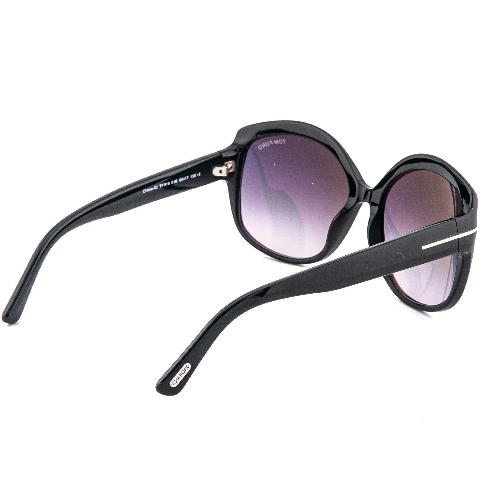 Tom Ford TOM FORD CHIARA TF0919 01B Black Bold Sunglass 0919 FT0919 Size ONE SIZE - 4 Thumbnail