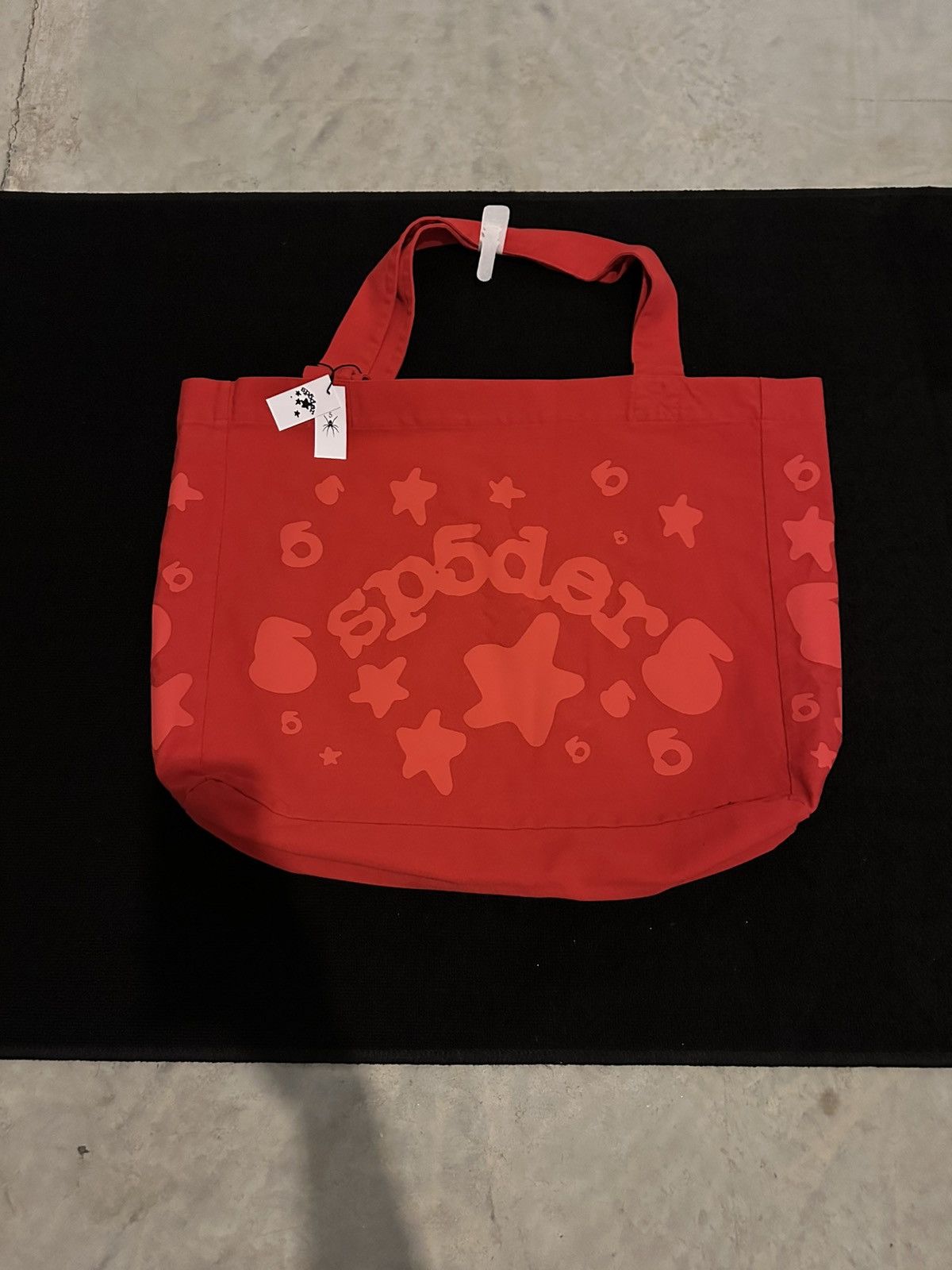 Sp5der Sp5der Red Tote Bag Size ONE SIZE - 1 Thumbnail