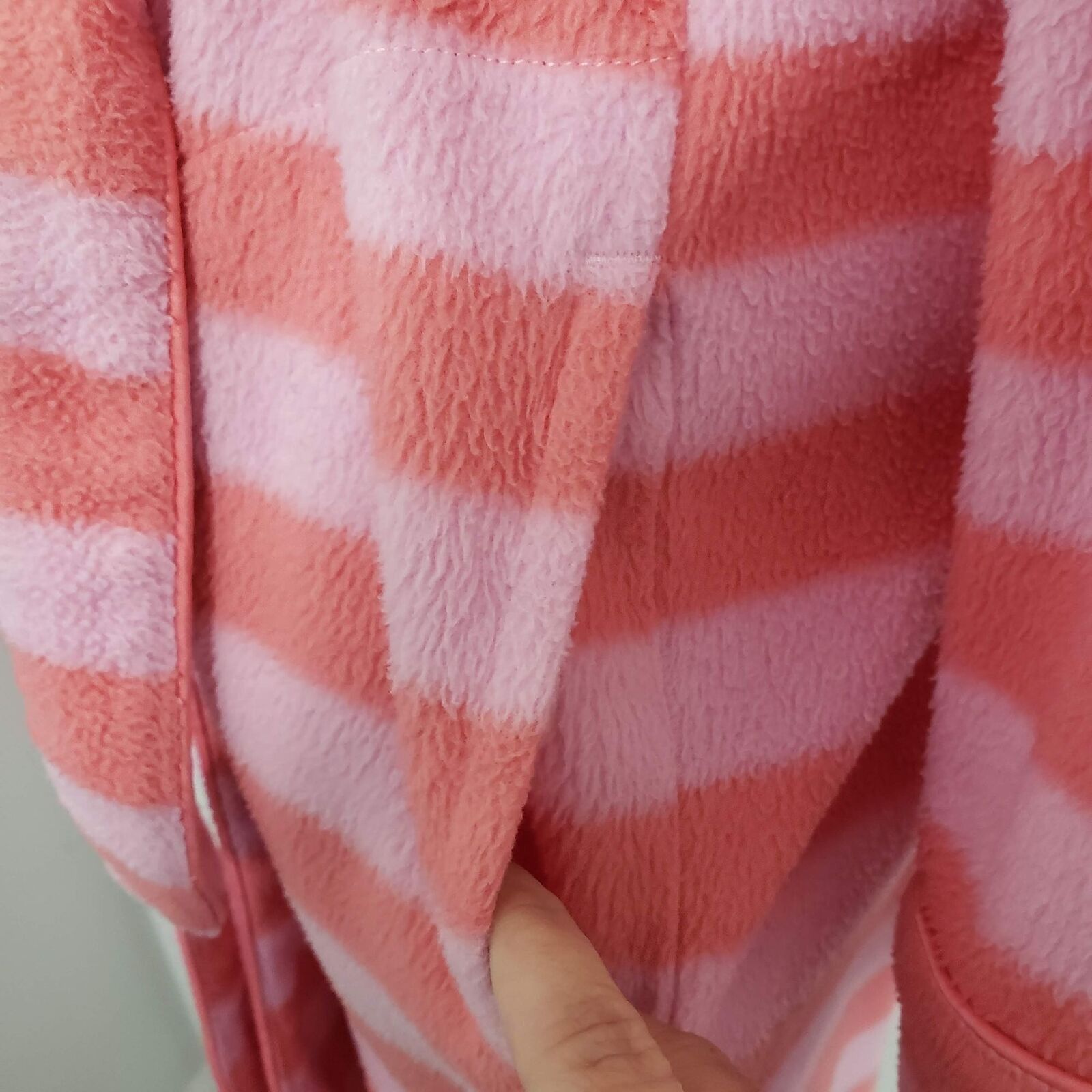 Designer Nick & Nora Embroidered Owl Fleece Bath Robe Womens Size XS Size S / US 4 / IT 40 - 3 Thumbnail
