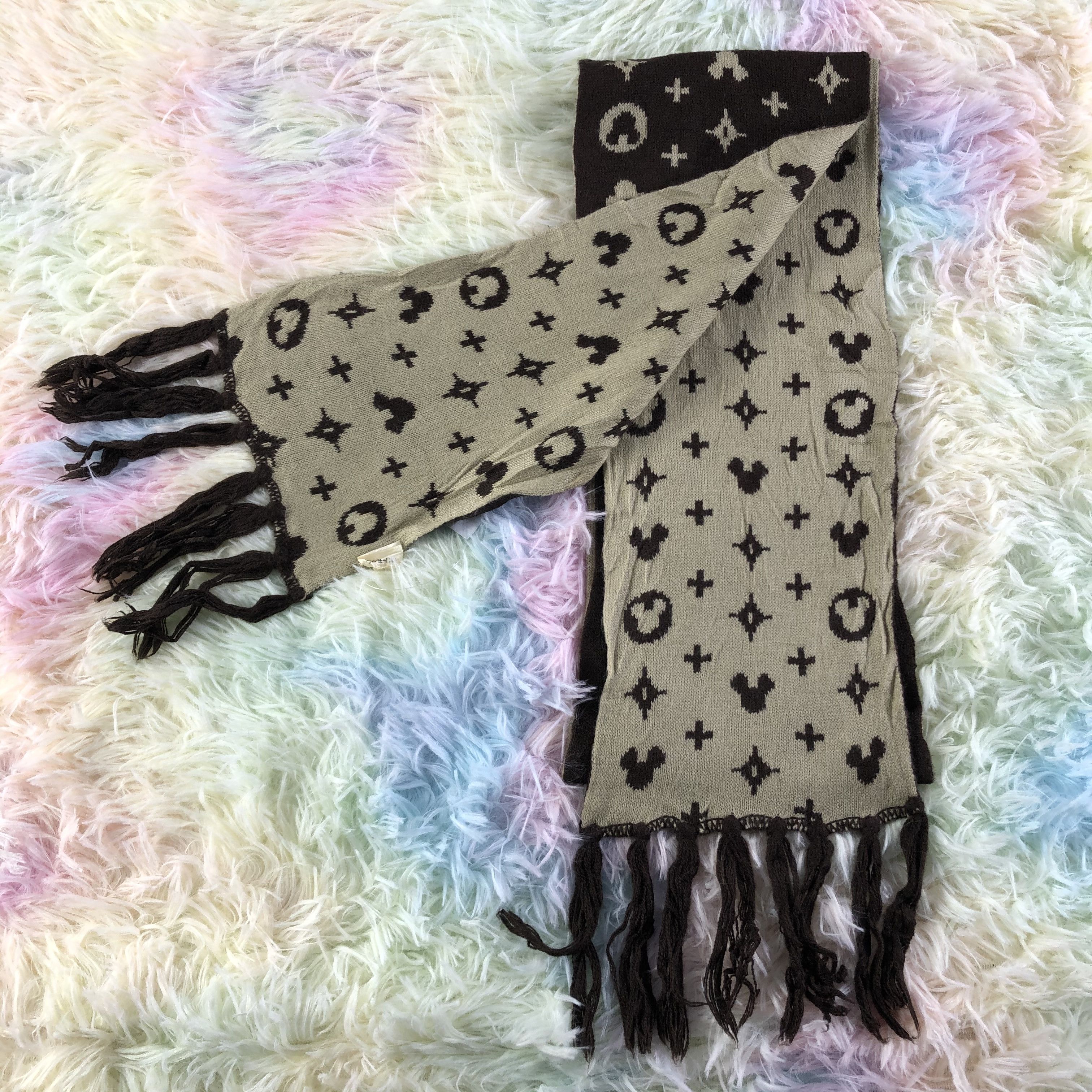 Disney × Vintage Disney Scarf / Muffler / Neckwear - KM52 Size ONE SIZE - 3 Thumbnail