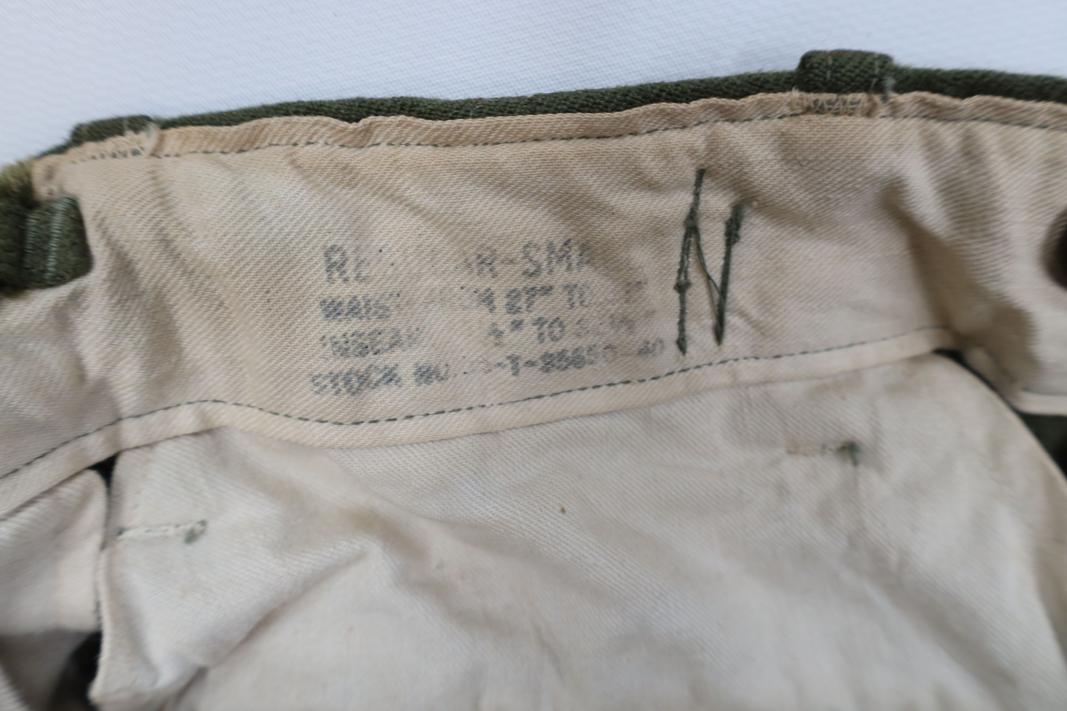 Vintage Vintage 50s Korean War USGI Wide Leg Field Trousers Pants Size US 32 / EU 48 - 10 Thumbnail