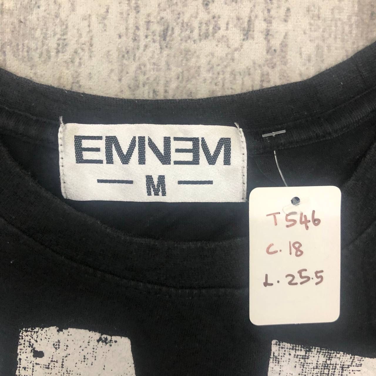 Eminem × Rap Tees T546. EMINEM RAP TEE Size US M / EU 48-50 / 2 - 6 Thumbnail