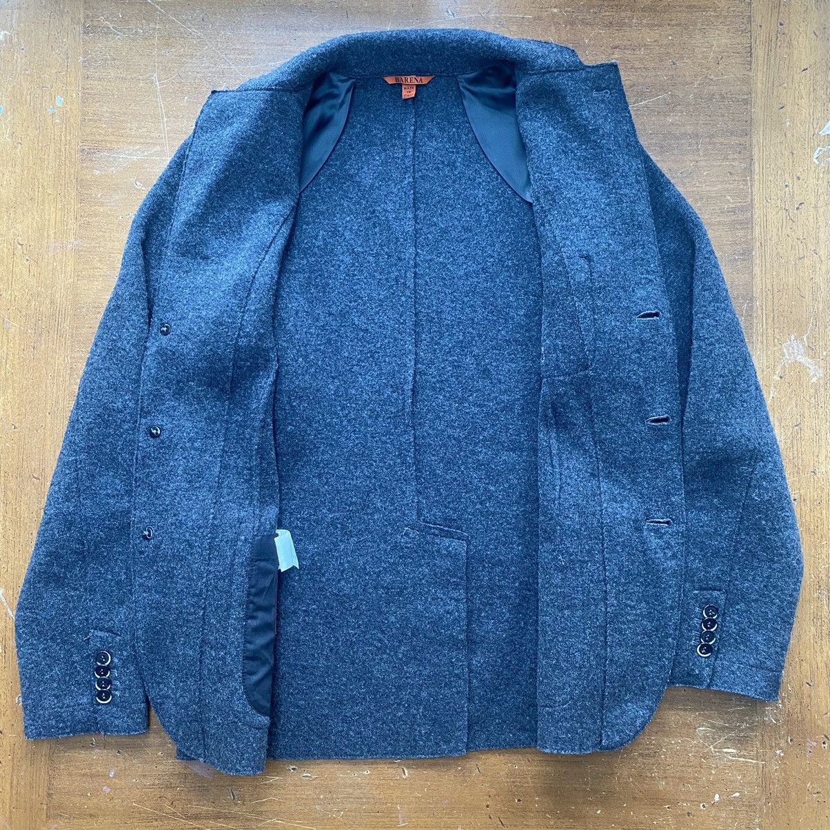 Barena Wool Winter Blazer in Grey Size 48R - 2 Thumbnail