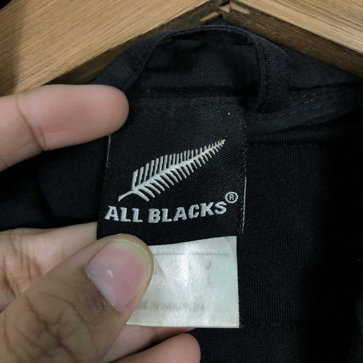Adidas 🔥VINTAGE BOMBER JACKET ADIDAS ALL BLACK BIG LOGO Size US L / EU 52-54 / 3 - 21 Thumbnail