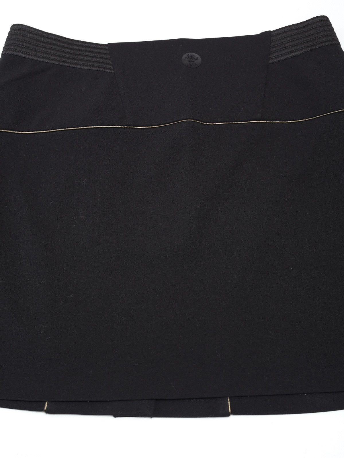 Cop Copine Cop Copine Ariane Jupe Black Skirt Zip Polyester Viscose Size 28" / US 6 / IT 42 - 6 Thumbnail