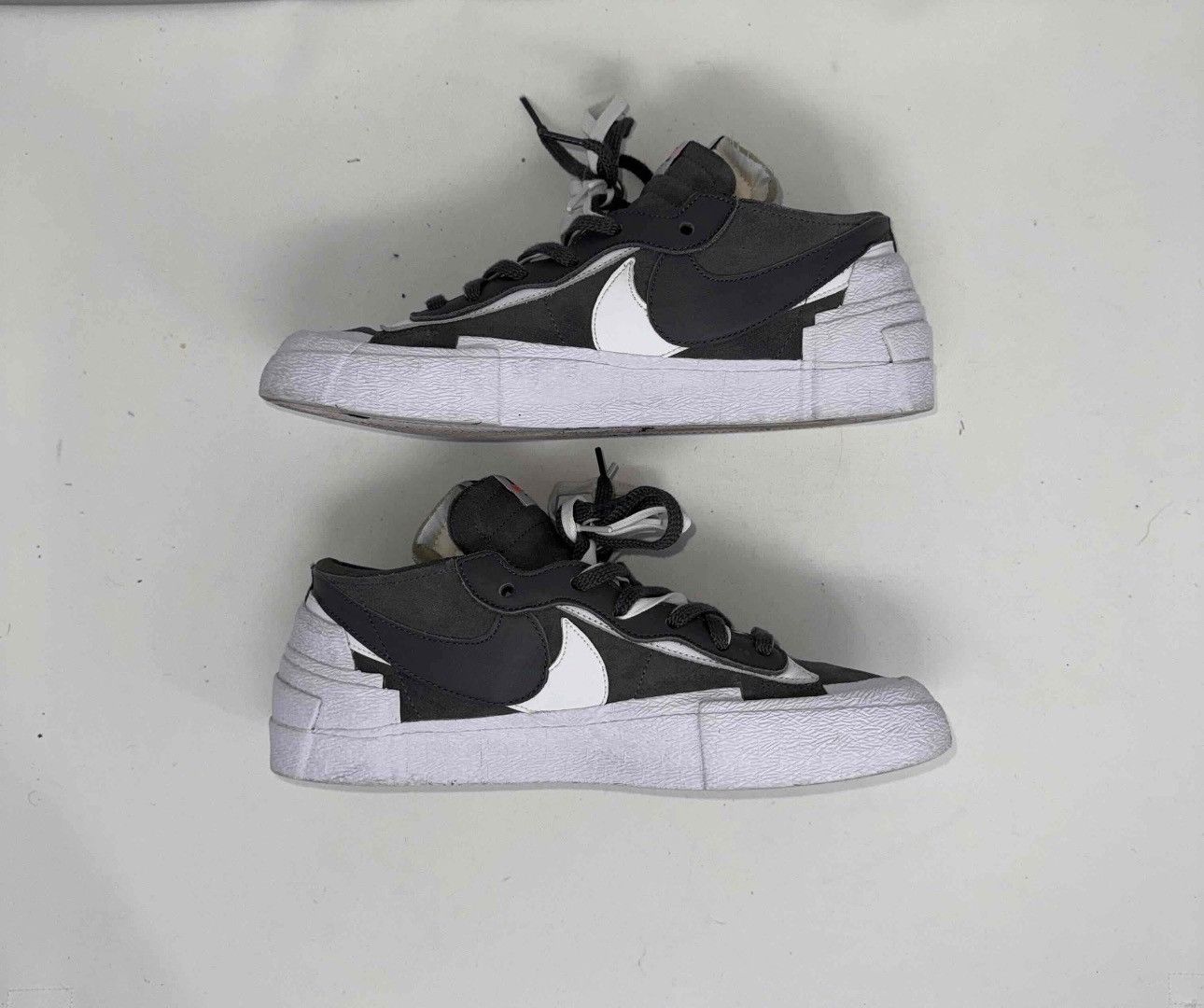 Nike × Sacai Men’s Sacai x Nike Blazer Low ‘Iron Grey’ - Size 11.5 Size US 11.5 / EU 44-45 - 2 Thumbnail