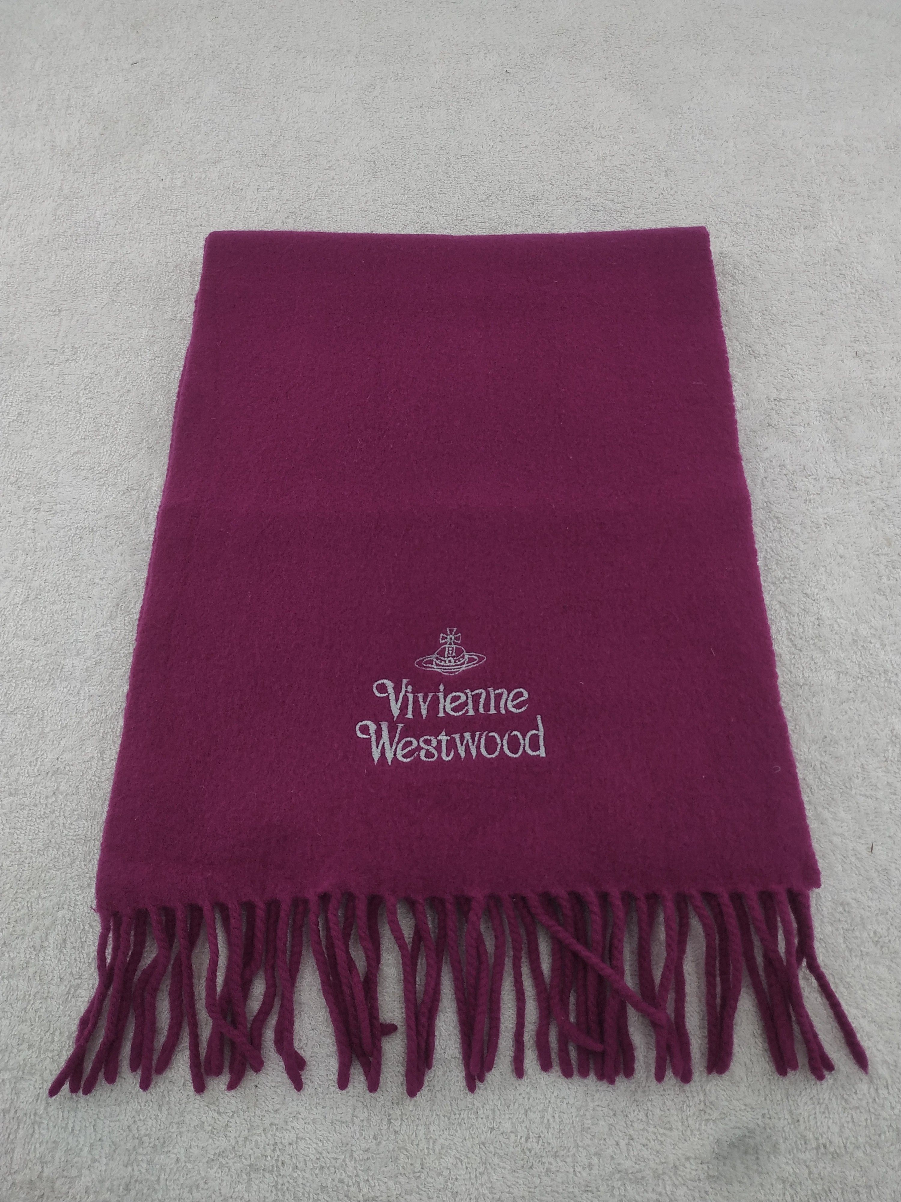 Vivienne Westwood Vintage Vivienne Westwood Wool Scarf/Muffler/Neckwear MF092 Size ONE SIZE - 1 Thumbnail